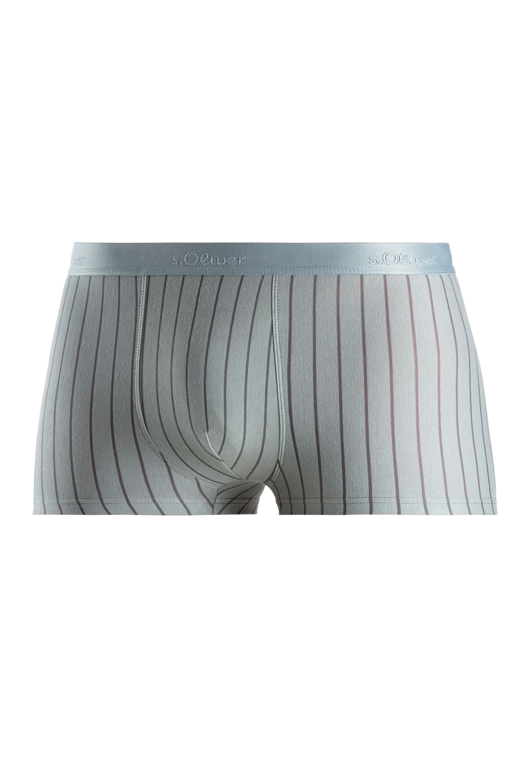 s.Oliver Hipster, 3 Stk. Mit Glanz-Logo-Webbund