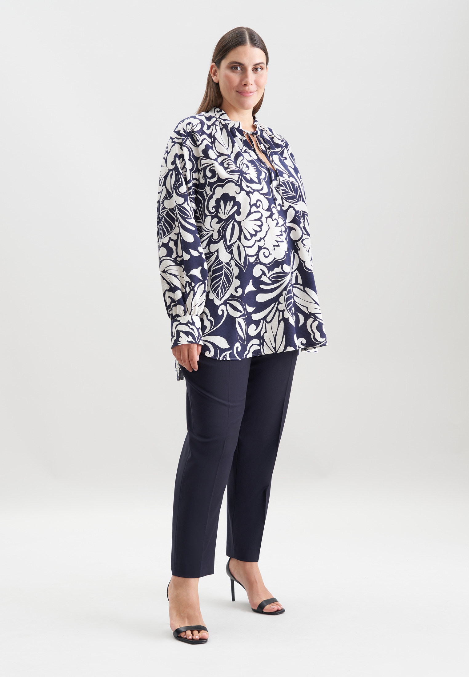 seidensticker Blouse à enfiler »Schwarze Rose« 1/1 Druck