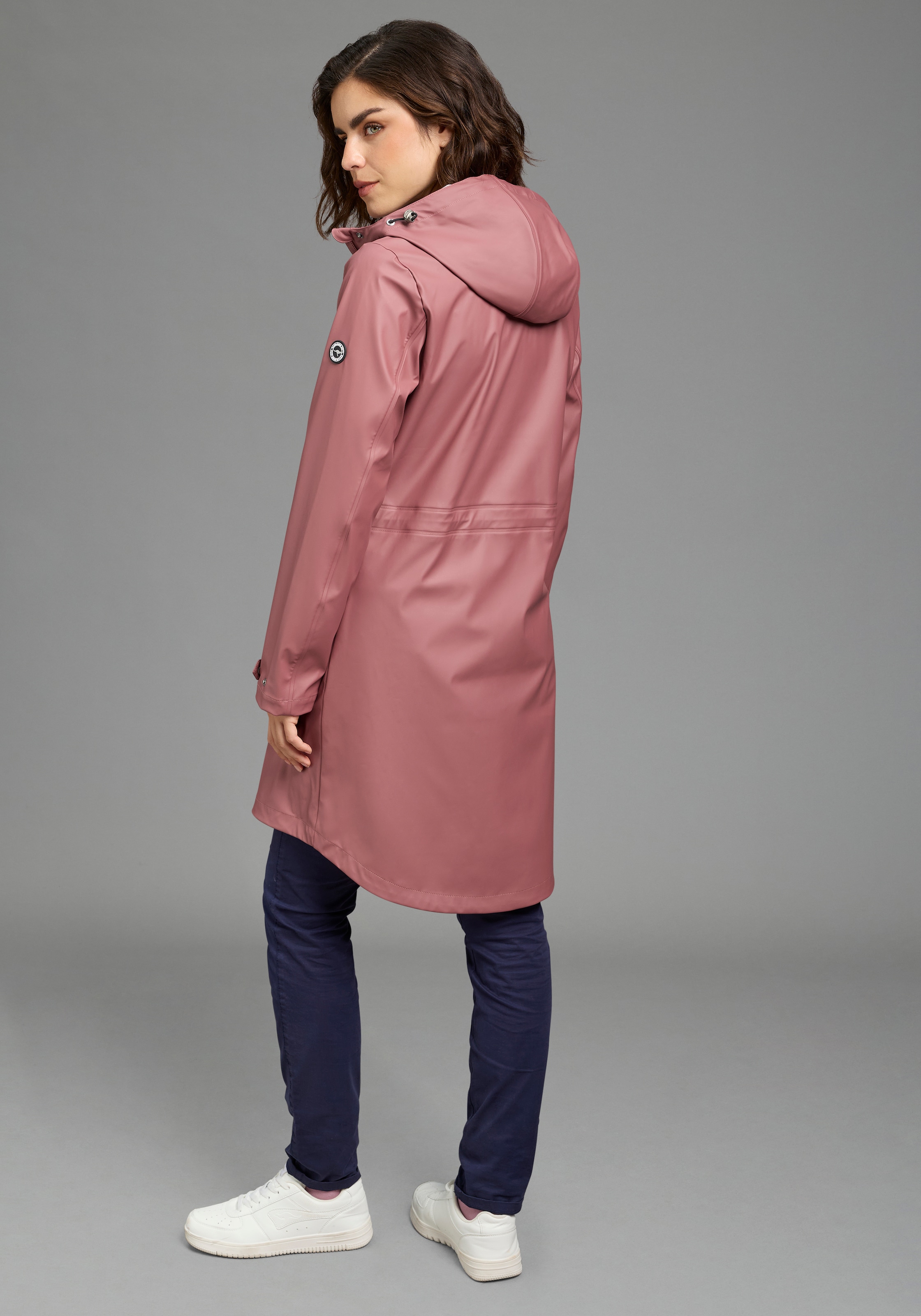 KangaROOS Manteau de pluie cordon pour réglage flexible, coupe-vent & déperlant