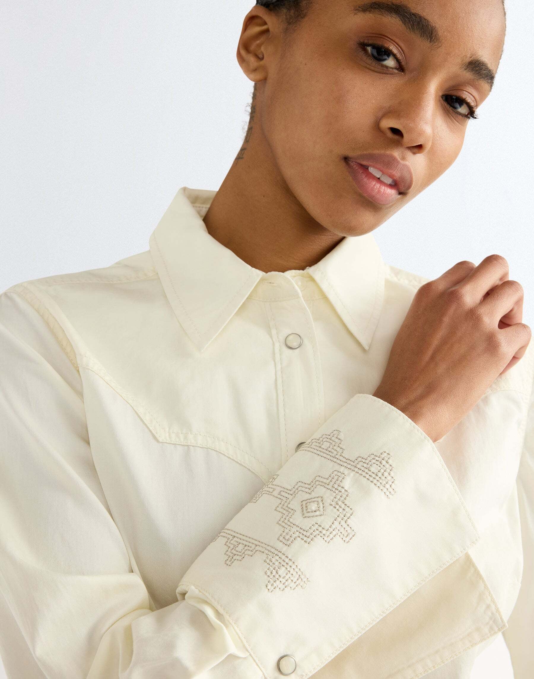 Wrangler Langarmbluse »WRANGLER Langarmbluse Bell Western Slim«