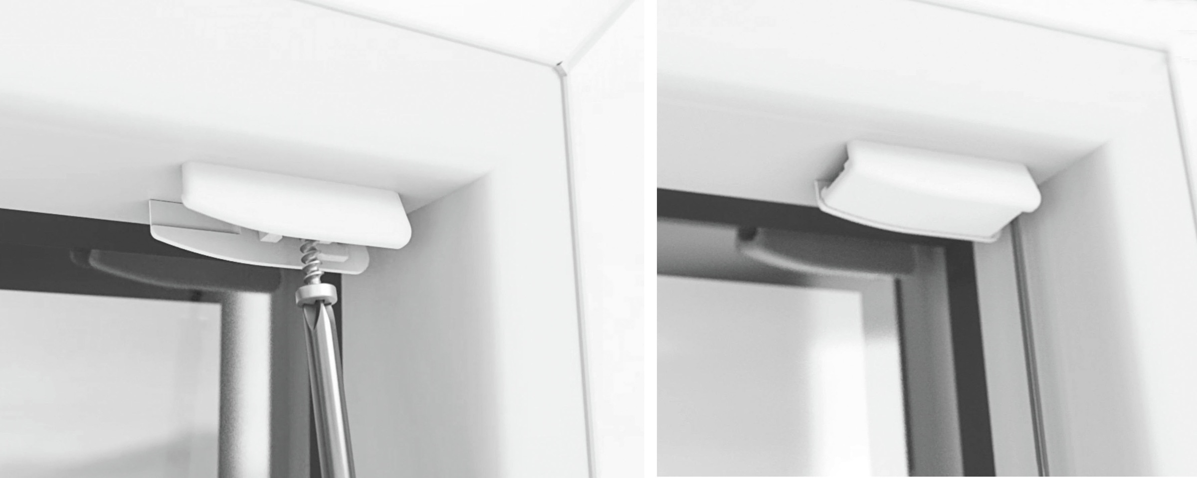 SCHÖNER WOHNEN-Kollektion Plissé »Milla« Opaque avec perçage sous tension vissé, technique de store argentée ou blanche