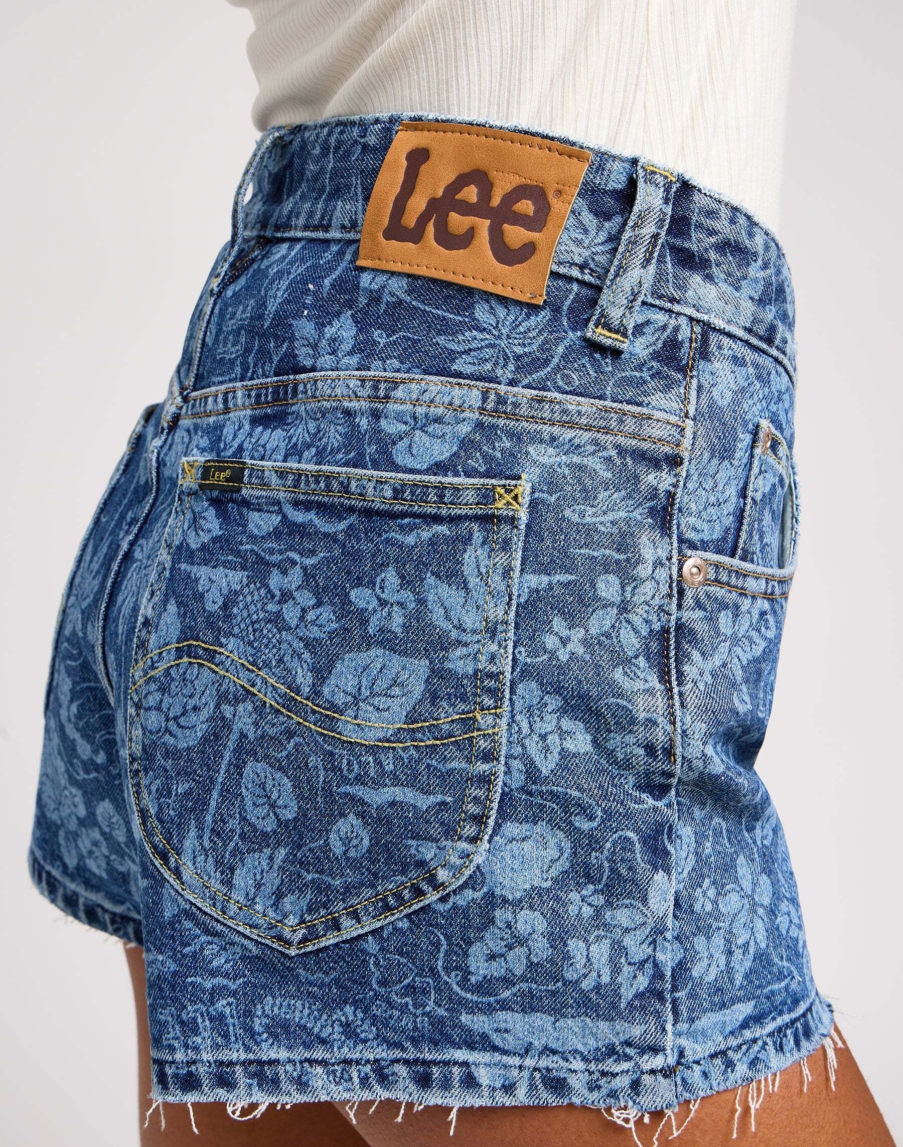 Lee® Straight-Jeans »Lee Shorts Rider Short 3 Inch«