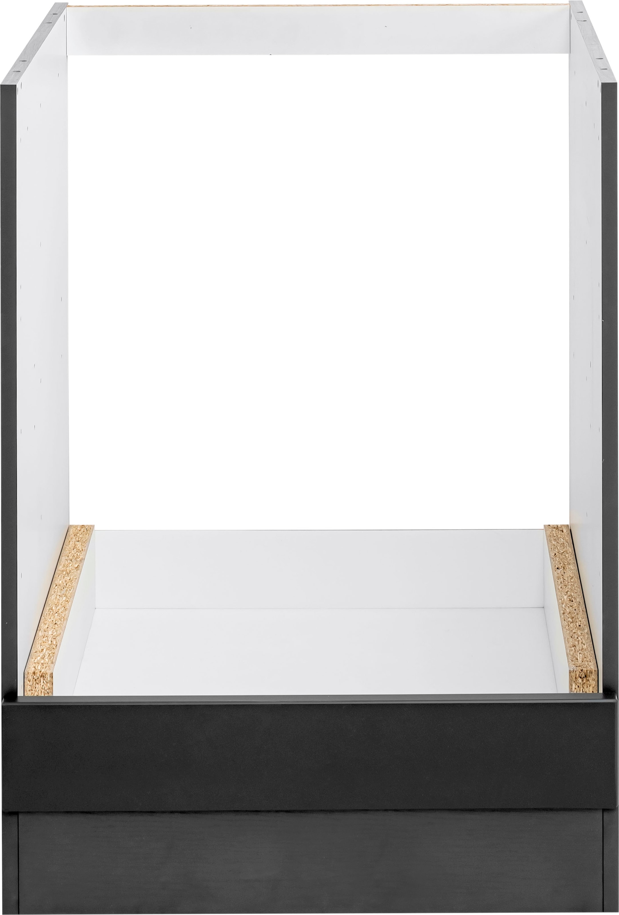 KOCHSTATION Armoire encastrée pour cuisinière »KS-Bruneck« Armoire d’encastrement pour cuisinière >>Bruneck<< 60 cm de large, façades MDF de qualité