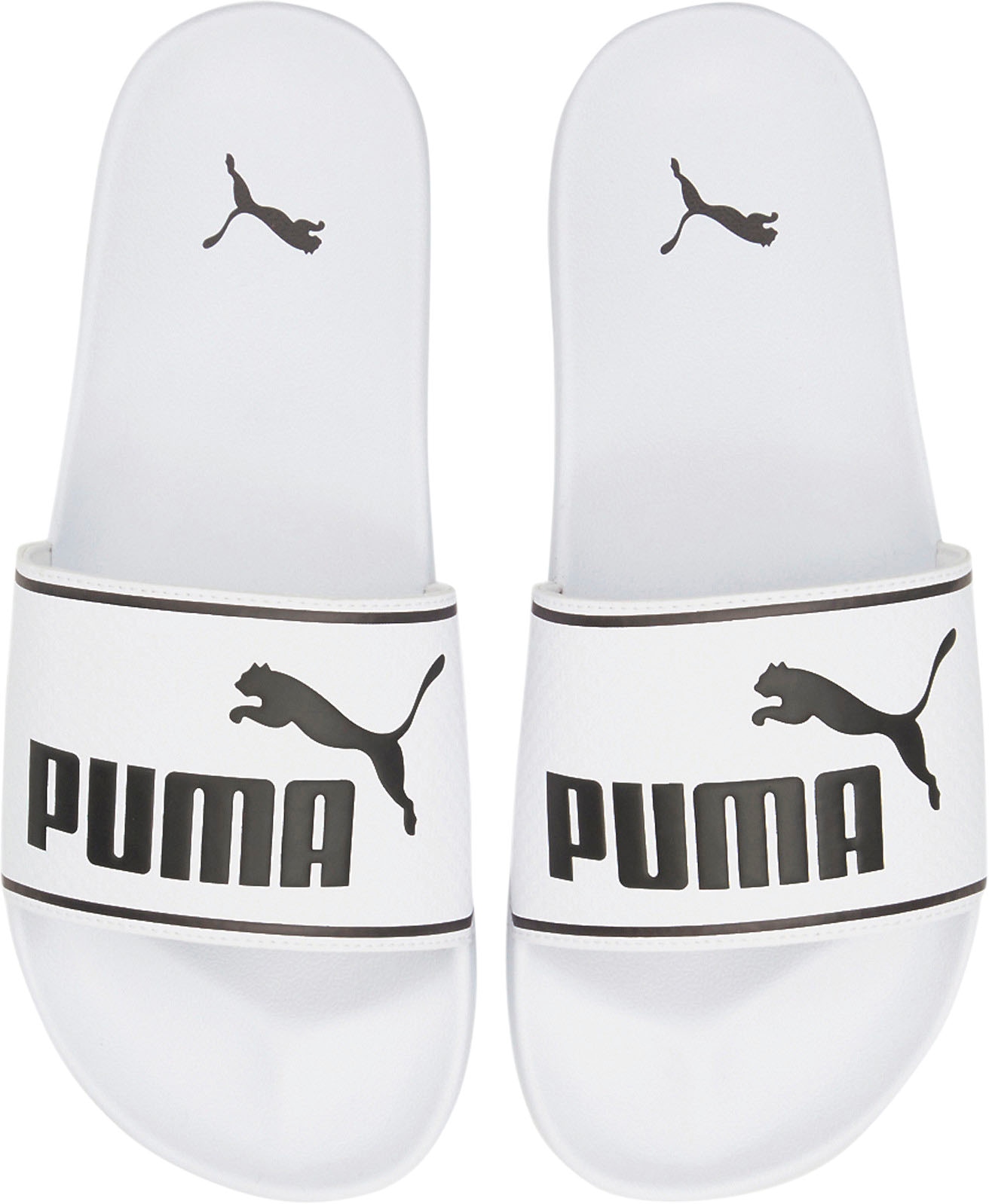 PUMA Badesandale »LEADCAT 20 BX«  gepolsterter Lederriemen, geformtes Fussbett