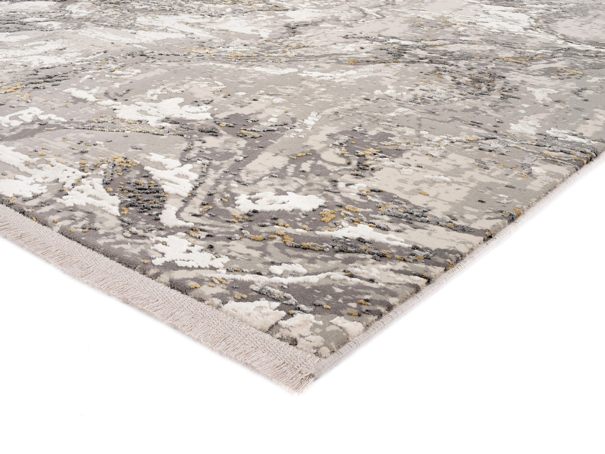 OCI DIE TEPPICHMARKE Tapis »You« Rectangulaire 8 mm Höhe Glanz Viskose, mit Fransen, Wohnzimmer