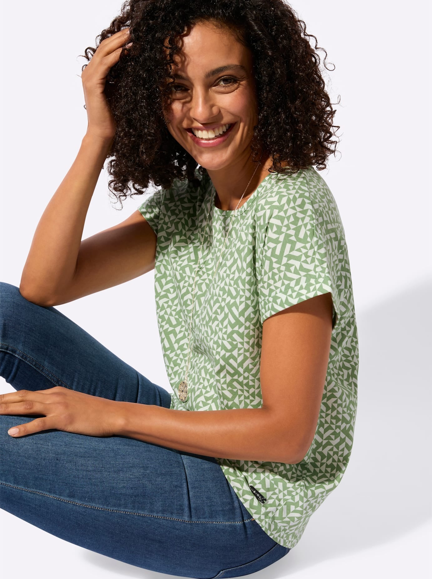 Casual Looks T-shirt imprimé »Druck-Shirt« 1 pièces