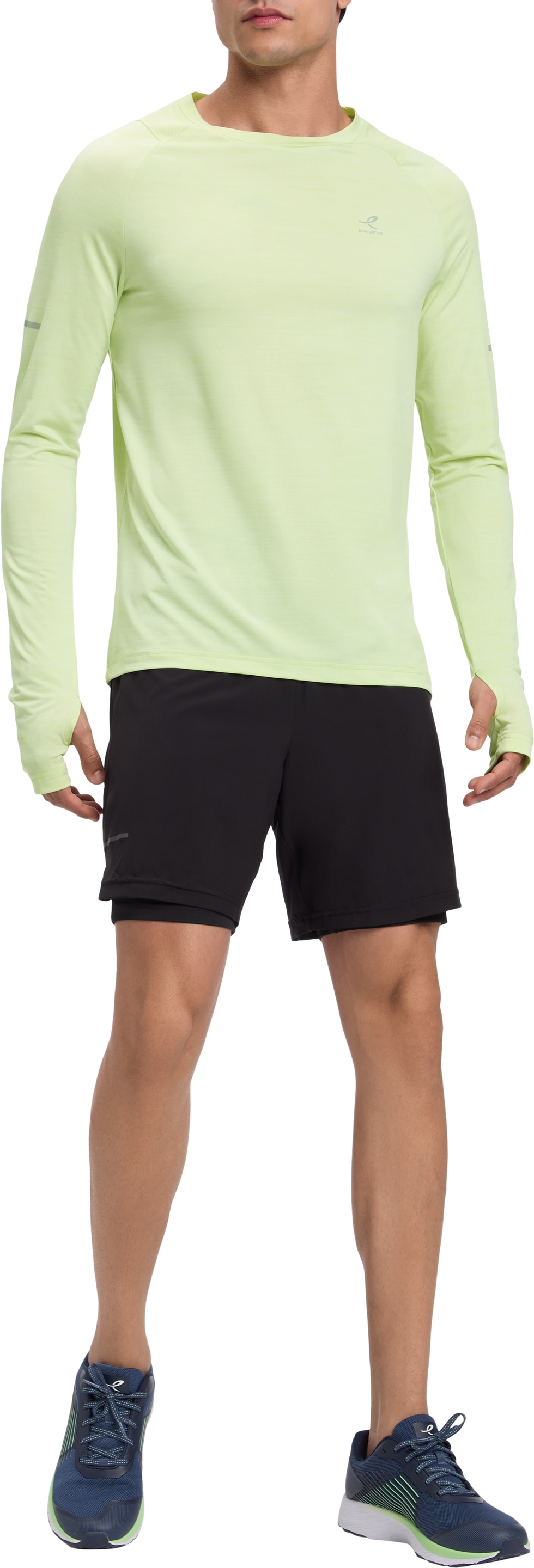 Energetics Laufshirt »HE.-LANGARMSHIRT AILO LS M« mit atmungsaktiven Mesheinsätzen