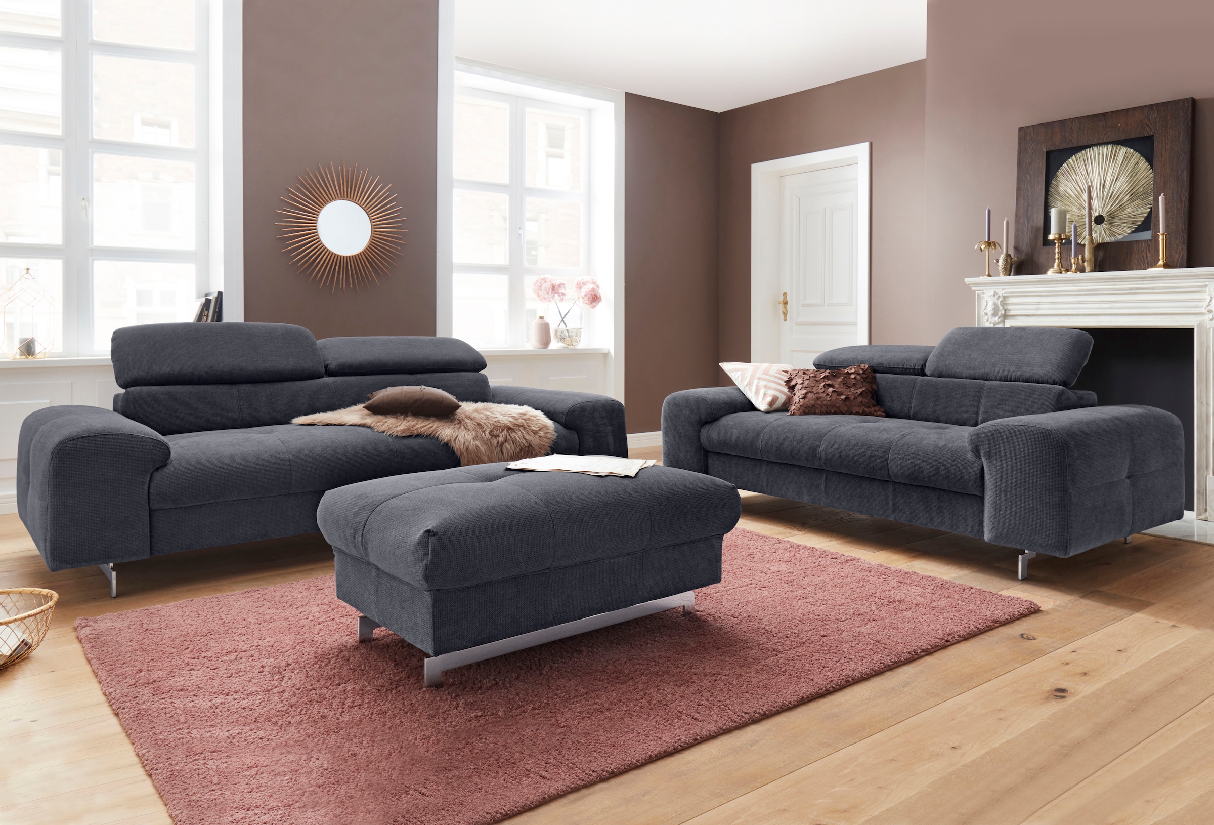 COTTA 2-Sitzer »Chef« mit Kopfteilverstellung