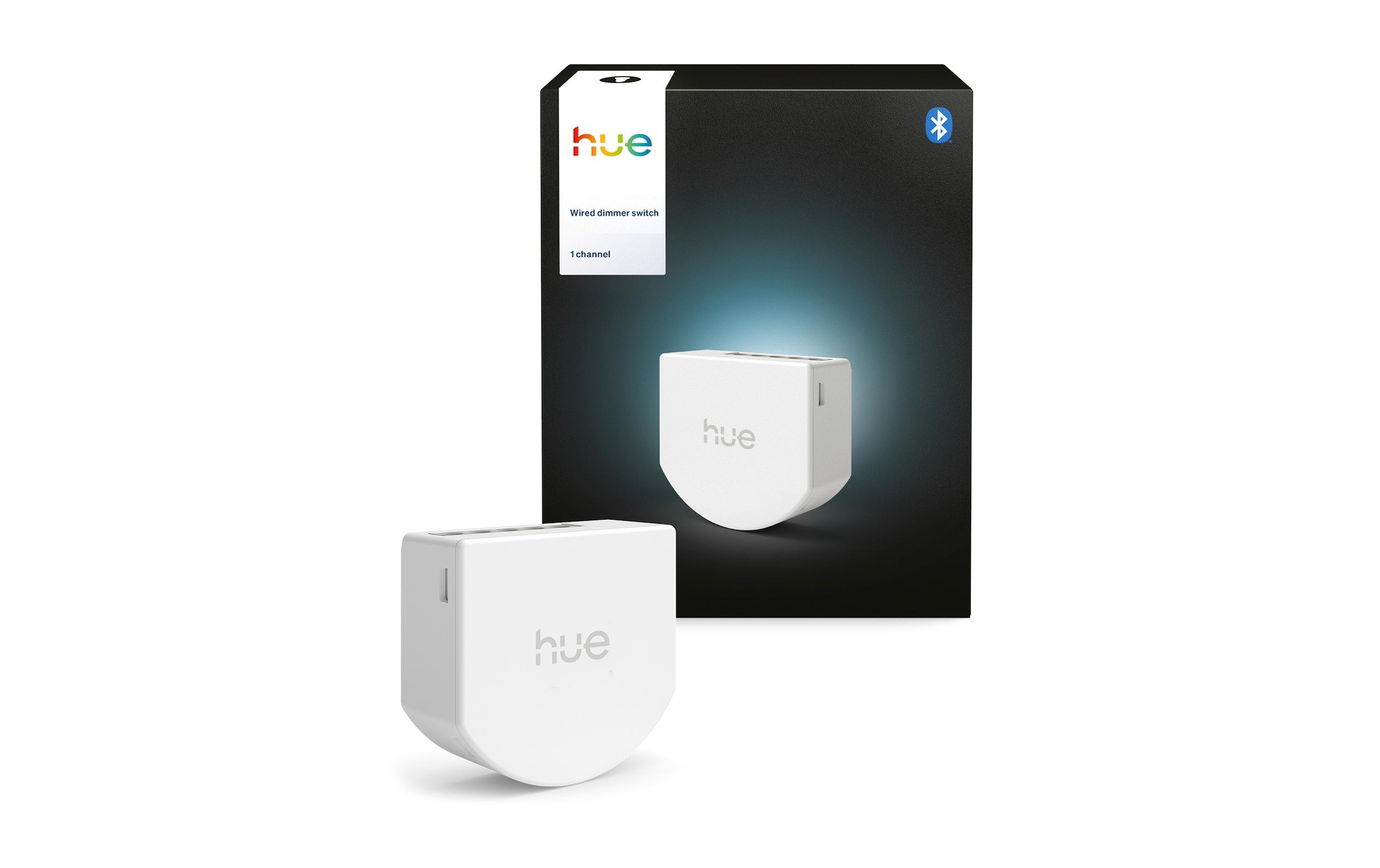 Philips Hue Smart-Home-Steuerelement »Wandschaltermodul, für nicht smarte dimmbare Lampen, Netzbetrieb« 1 Kanal /1C (200W LED / 200W Halogen), App‑ & Sprachsteuerung