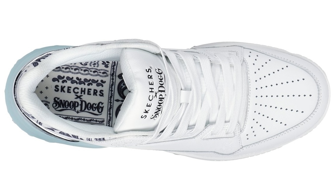 Skechers Sneakers »SIZZLE-SNOOP SIZZLE BUCKETS«  Chaussure à lacets, chaussure de loisirs, MidCut avec mousse à mémoire Air-Cooled