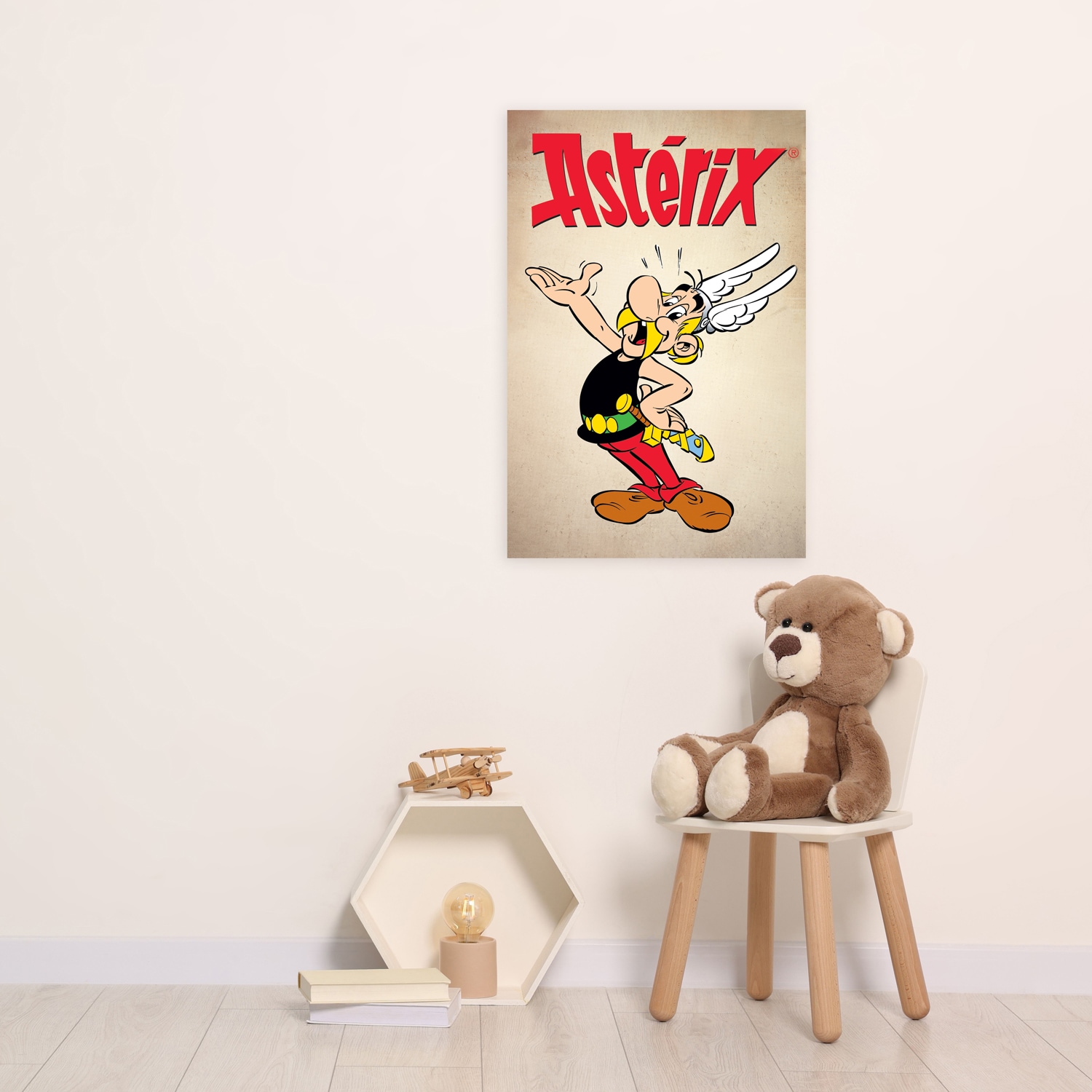 LuckyLinde Leinwandbild »Asterix« Fantasy | Figuren | Film | Filmfiguren 1 Stk. tlg. Canvasbild Wanddeko Bild zum Film "Kampf der Häuptlinge"