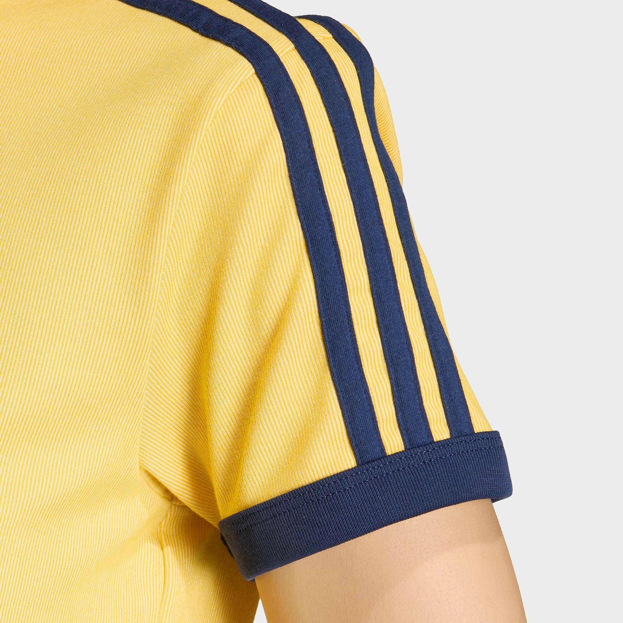 adidas Originals T-shirt »3S CALI TEE« pour adultes, col rond, sans fermeture, en polyester