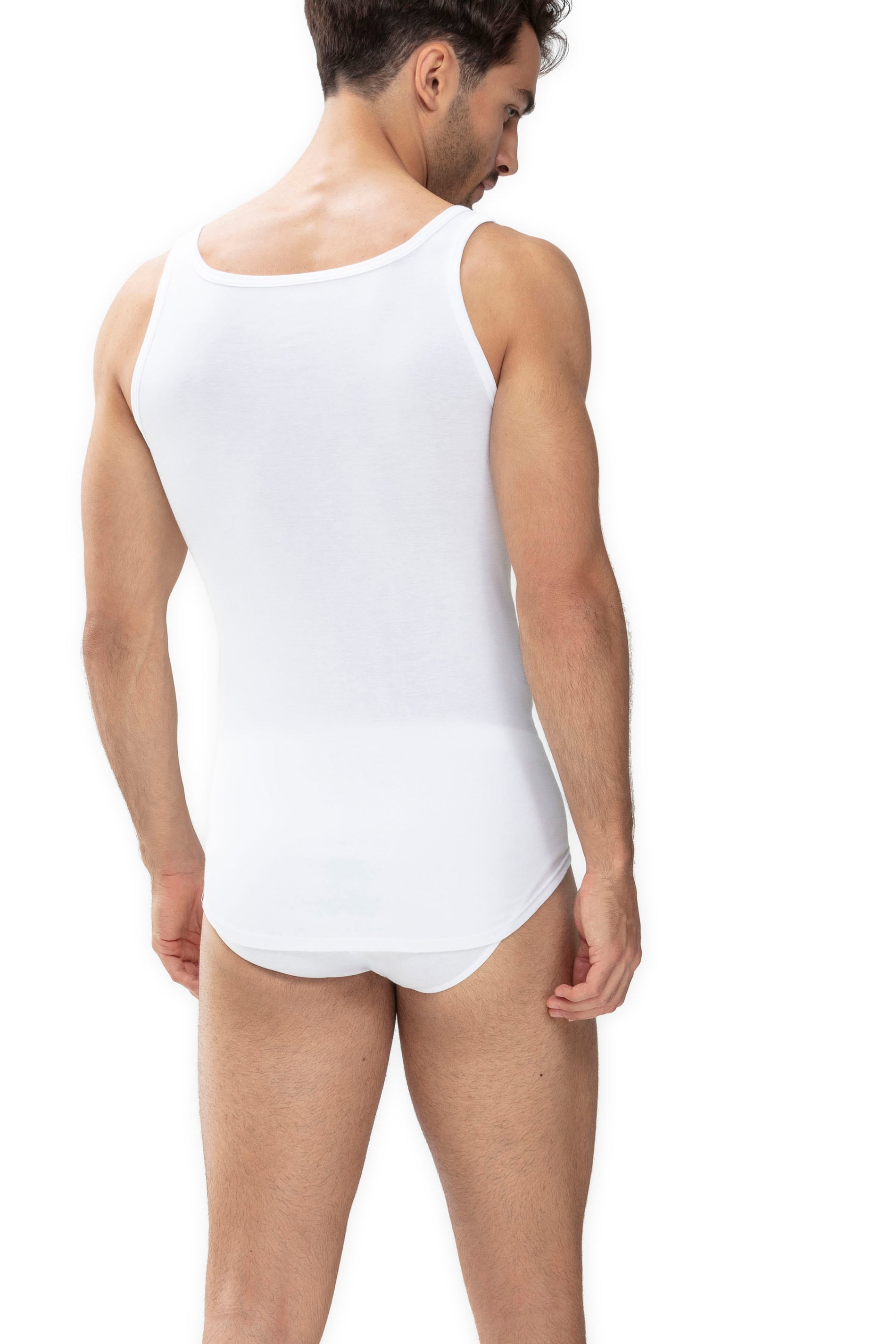 Mey Achselhemd »Noblesse« 2er Pack,  ohne Seitennähte, Rundhalsausschnitt, atmungsaktiv, Feinripp