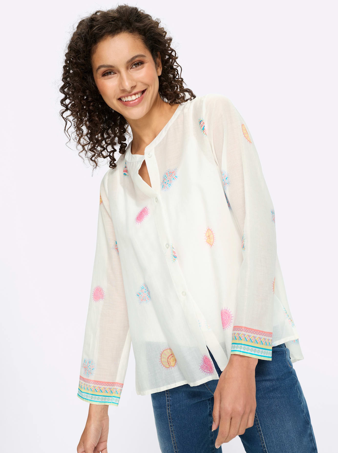 heine Blouse à pression