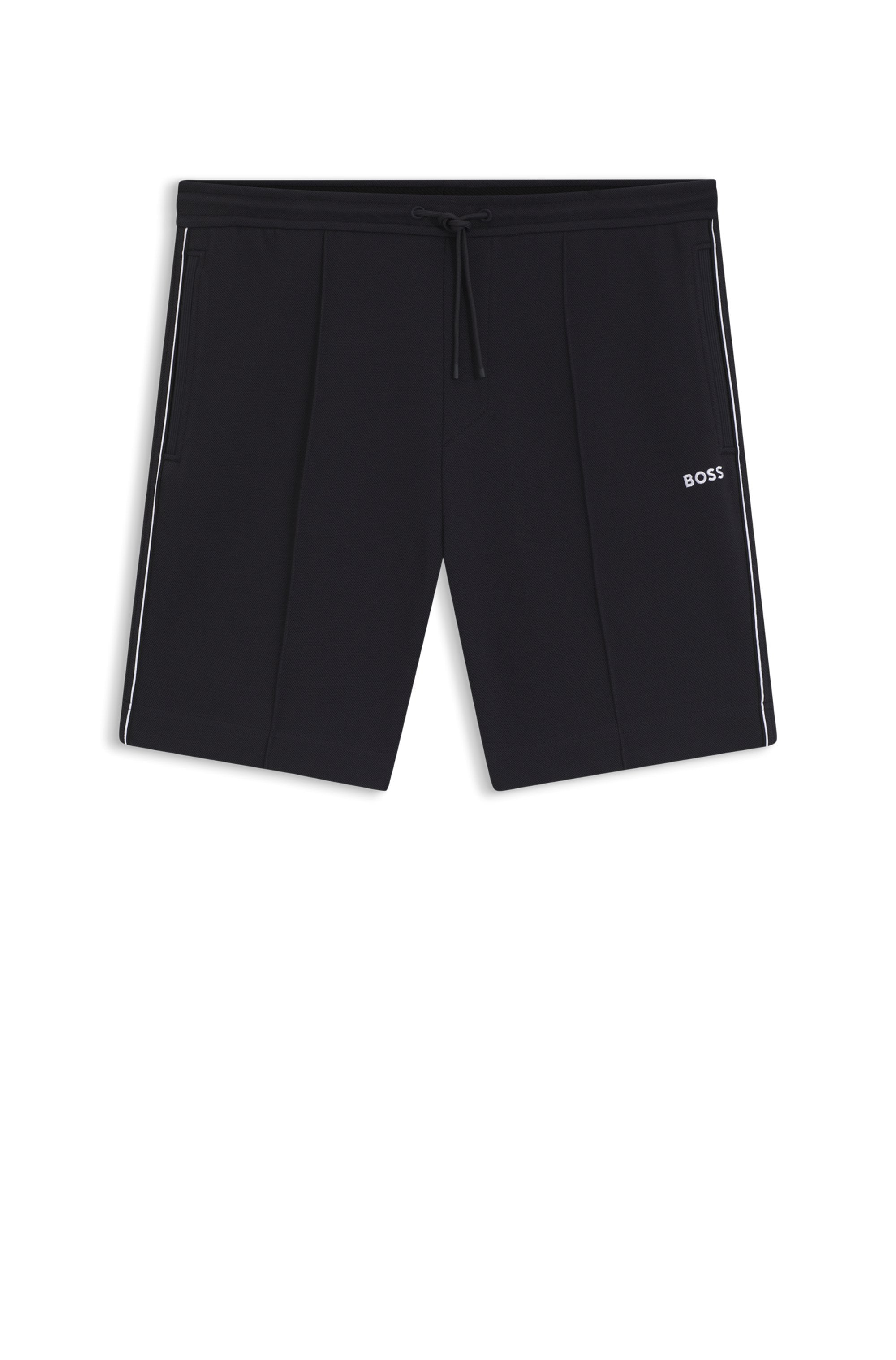 BOSS GREEN Short »Join Headlo«  qualité piqué avec passepoils