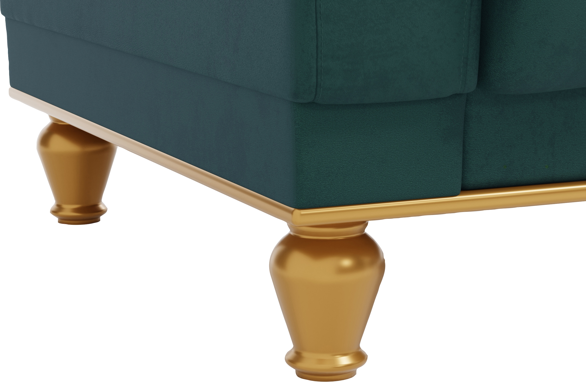 sit&more 3-Sitzer »Orient 5« mit Strass-Stein, wahlweise mit Bettfunktion und Bettkasten