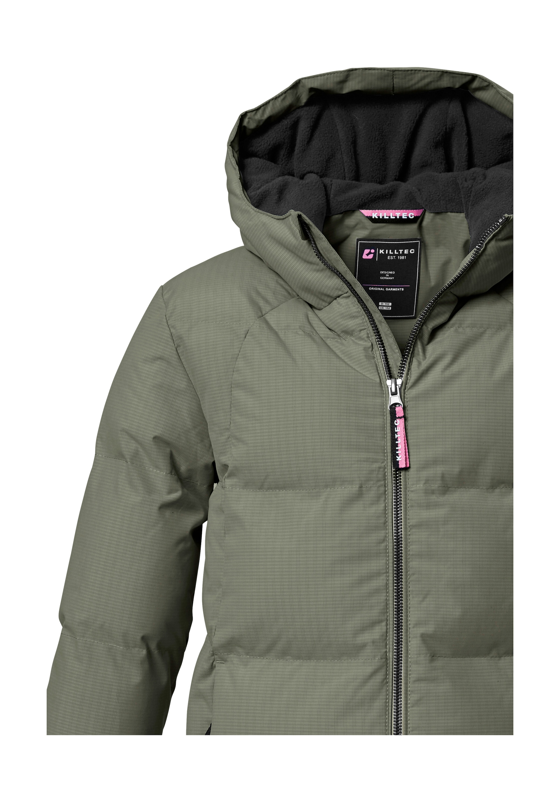 Killtec Steppjacke »KOW 357 GRLS QLTD JCKT« Wasserabweisende Mädchenjacke mit Kapuze, atmungsaktiv, warm