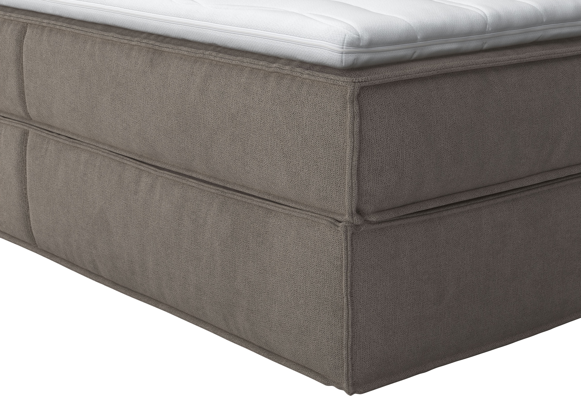 LeGer Home by Lena Gercke Boxspringbett »Addyson« Härtegrade H2, H3 und H4 wählbar,  Boxspringbett inkl. Topper, 2 Matratzen