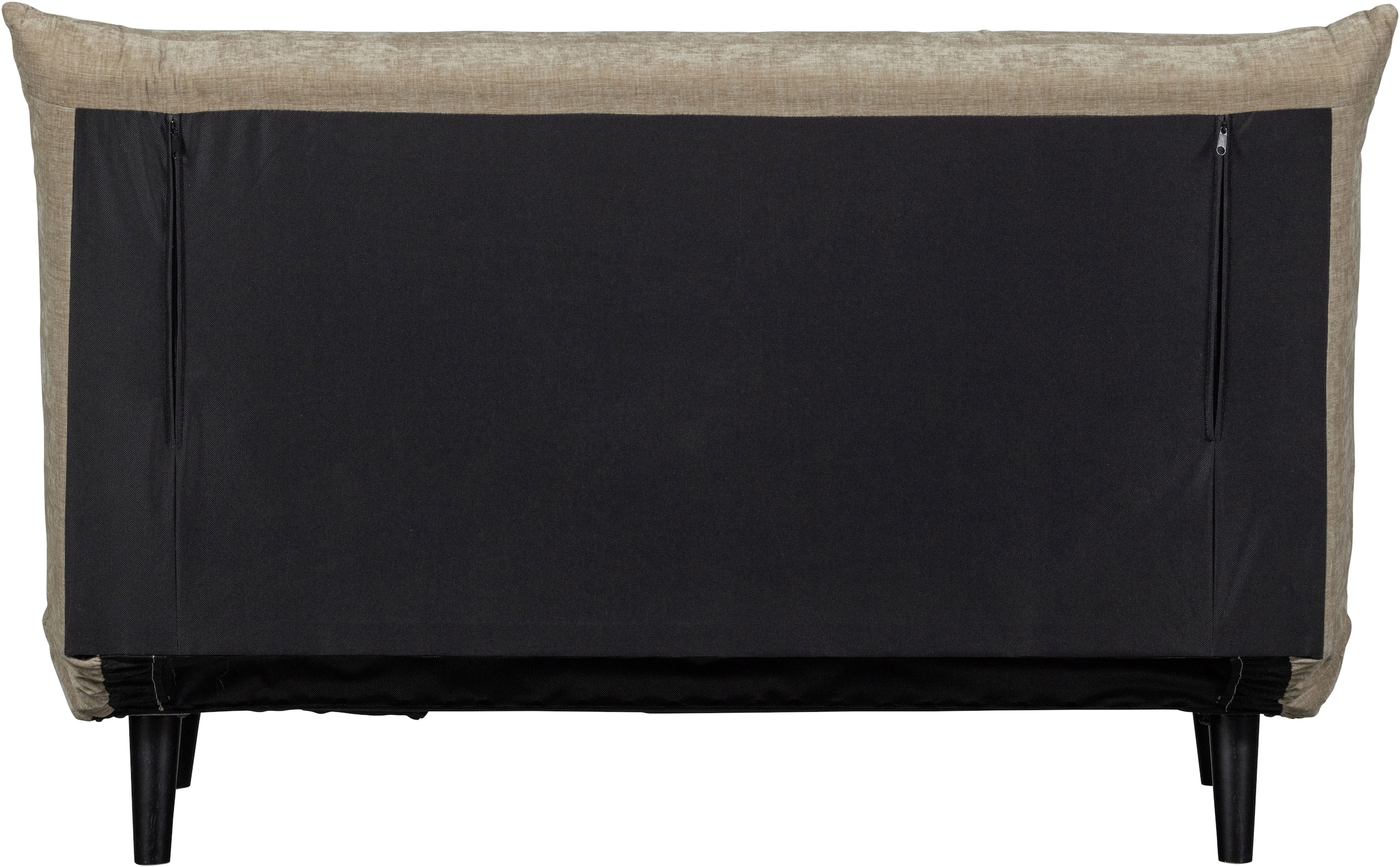 WOOOD Schlafsofa »Xem Chenille-Bezug gewebt mit Schlaffunktion, H 80 x B 122 x D 92 cm« Liegefläche 188 cm, Tragkraft 140 kg, Maximale Verschleissfestigkeit