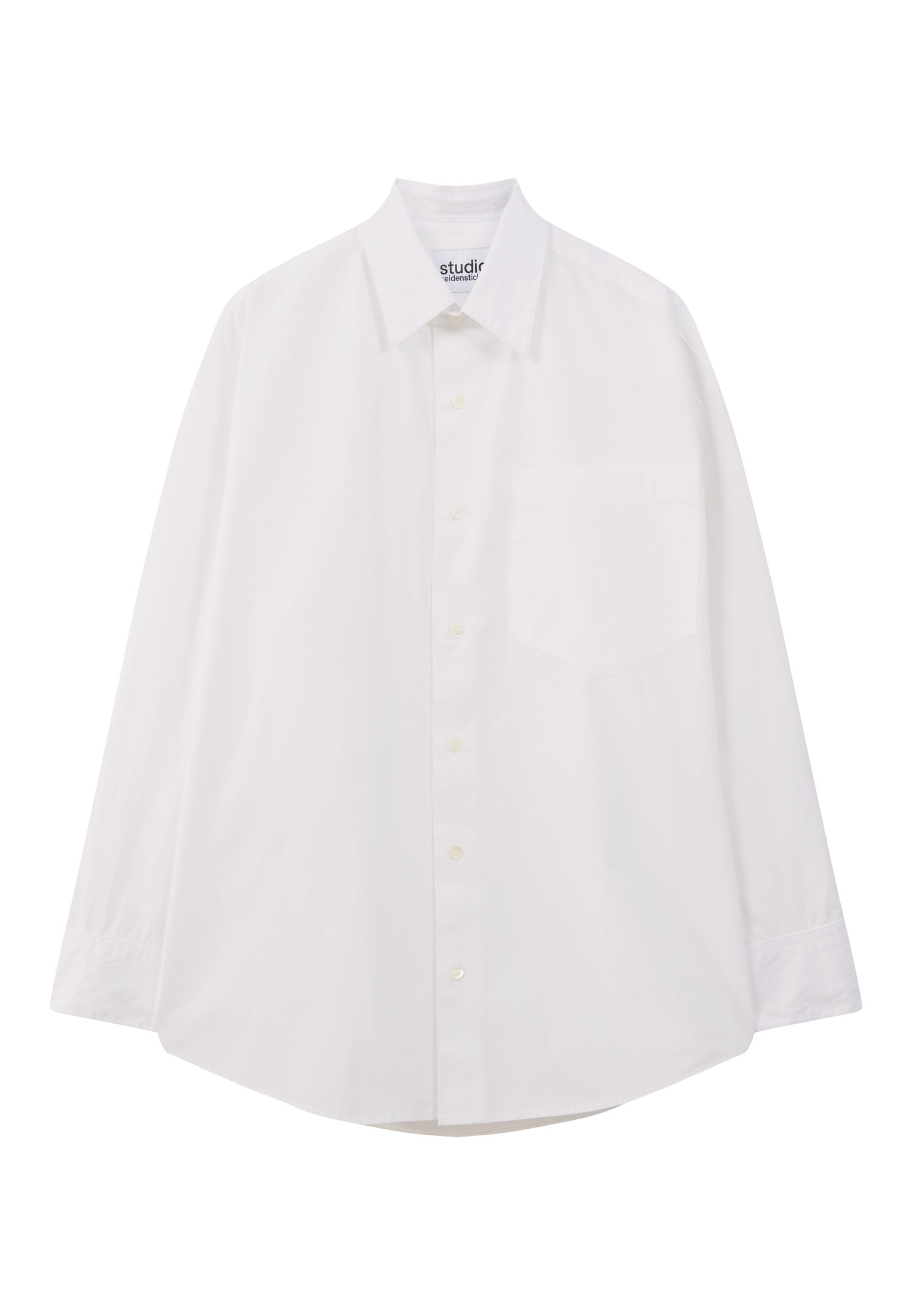 studio seidensticker Businesshemd »Studio« Oversized 1/1 Kentkragen Uni