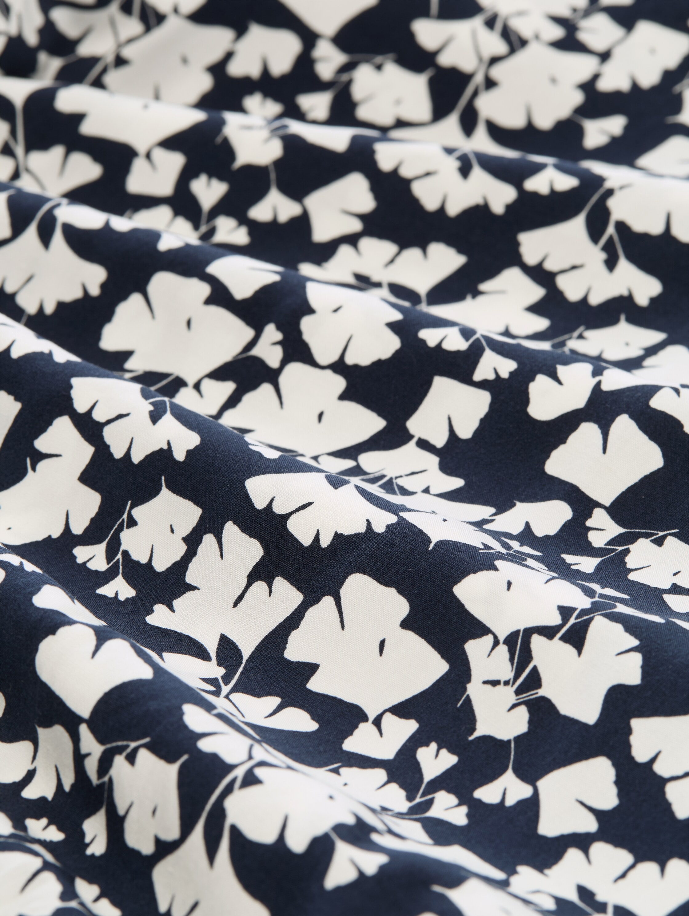 TOM TAILOR Klassische Bluse mit All-Over Print
