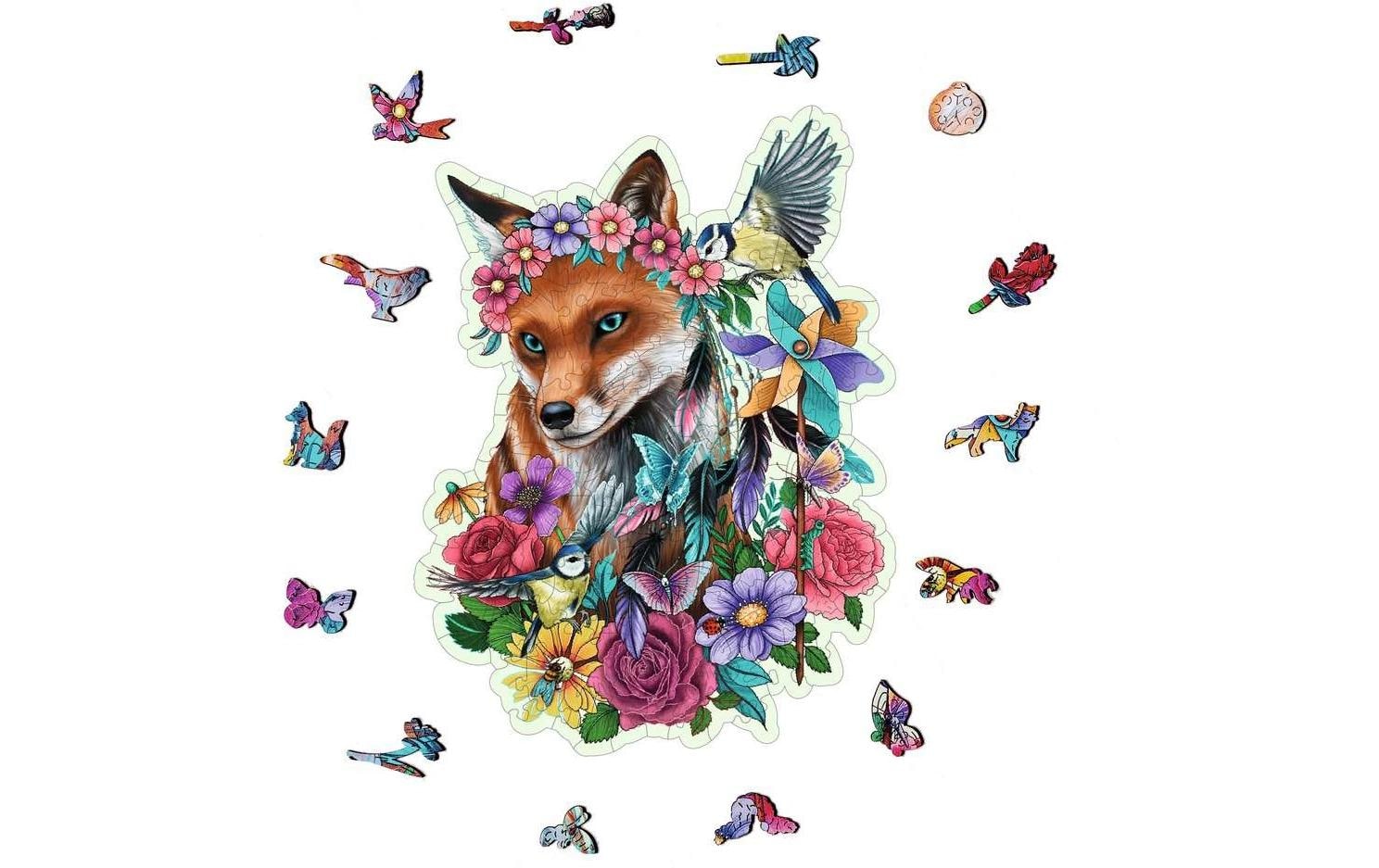 Ravensburger Puzzle »Wooden, Bunter Fuchs« Made in Europe
