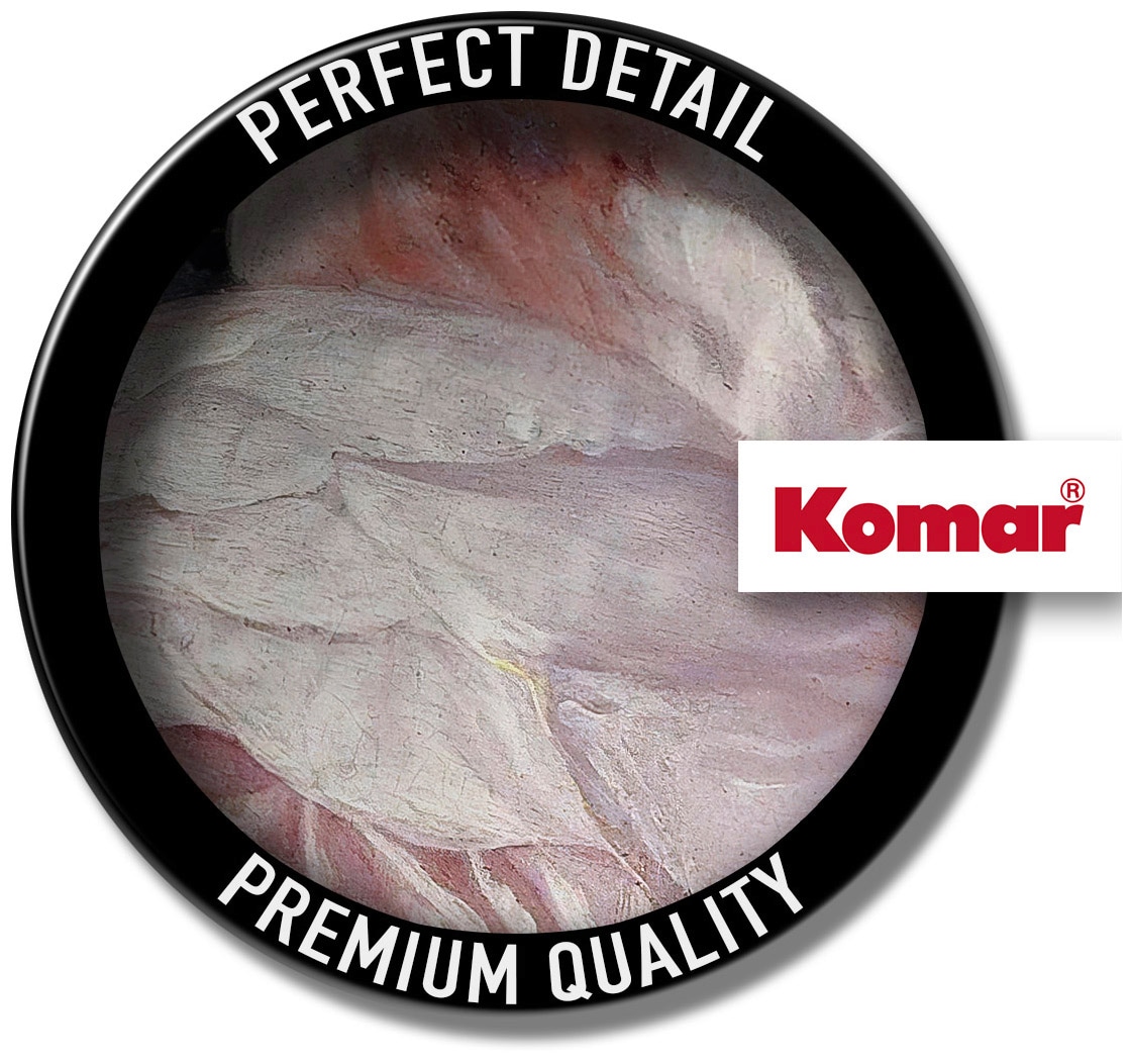 Komar Vliestapete »Digitaldruck Vlies -  Amsterdam Flowers - Grösse 350 x 250 cm« bedruckt glatt Wohnzimmer, Schlafzimmer