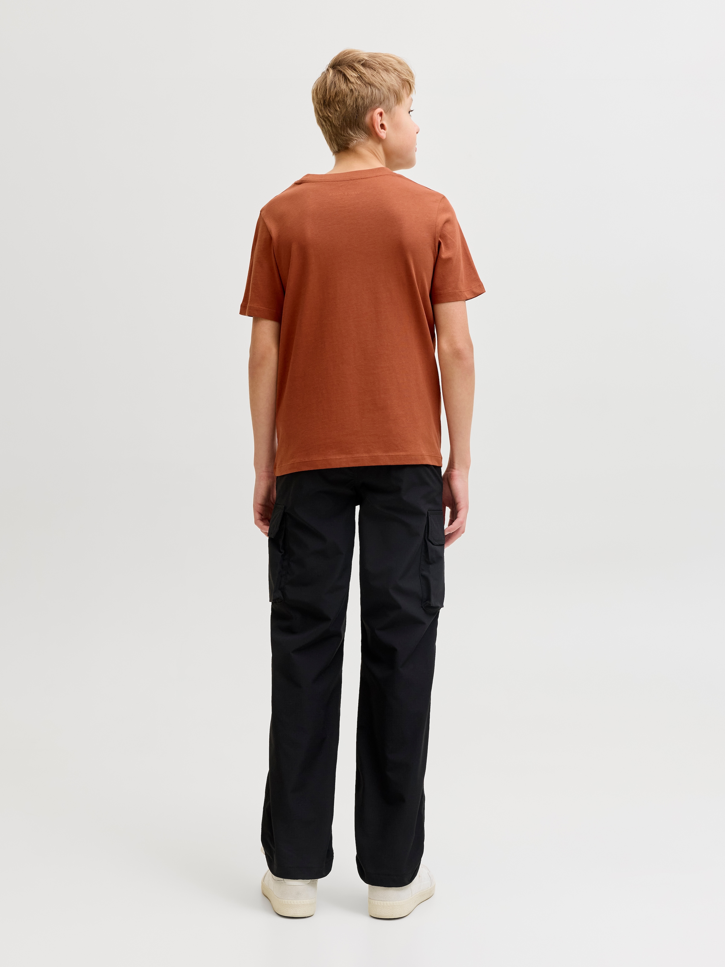 Jack & Jones Junior T-shirt »JORCANGGU mit Druck und angenehmem Tragegefühl« imprimé, tendance, coupe régulière, jersey simple, col rond