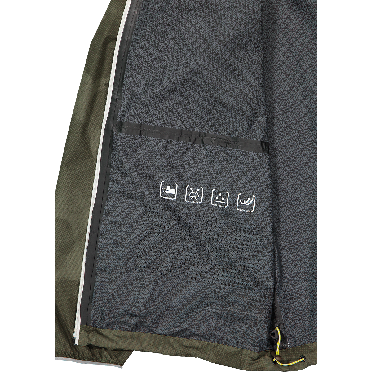 CMP Veste de pluie für Outdoor- und Sportaktivitäten, sportlicher Stil