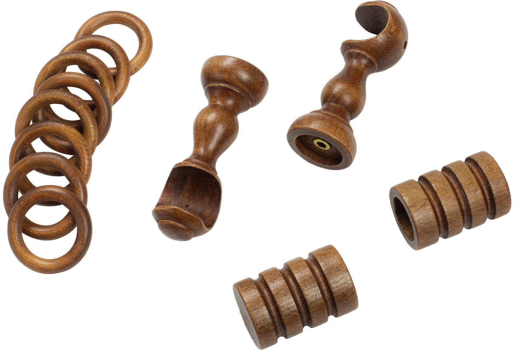 SN DECO GROUP Gardinenstange »Pisa« 1 läufig-läufig Fixmass