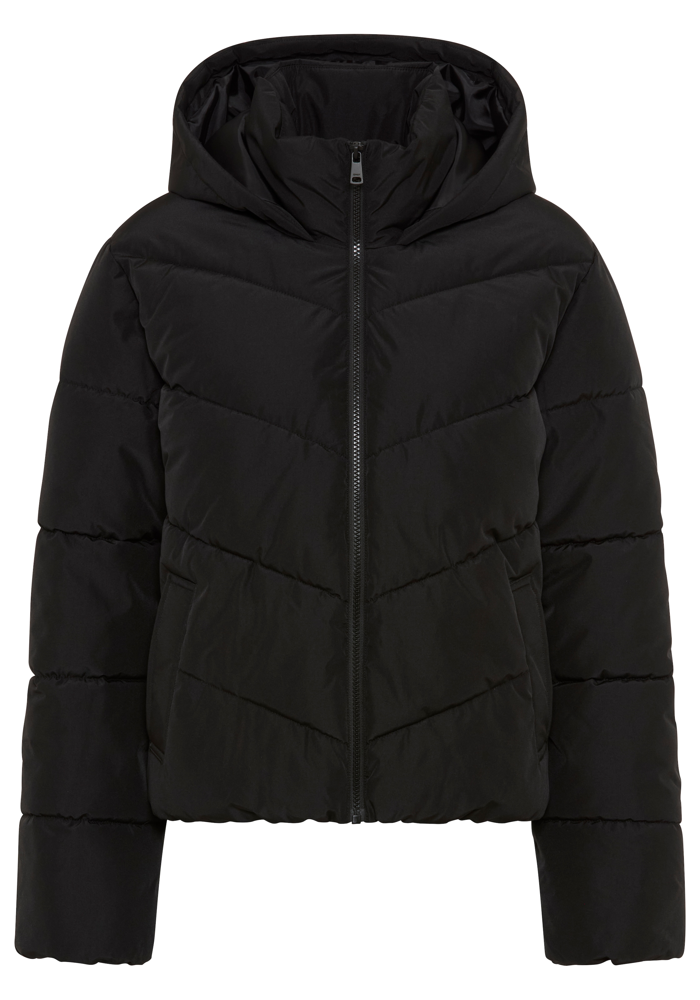 ONLY Steppjacke »ONLCLARISA PUFFER HOOD JACKET CS OTW« mit Kapuze Kunstfaser, Steppware, Kapuze, elastische Bündchen