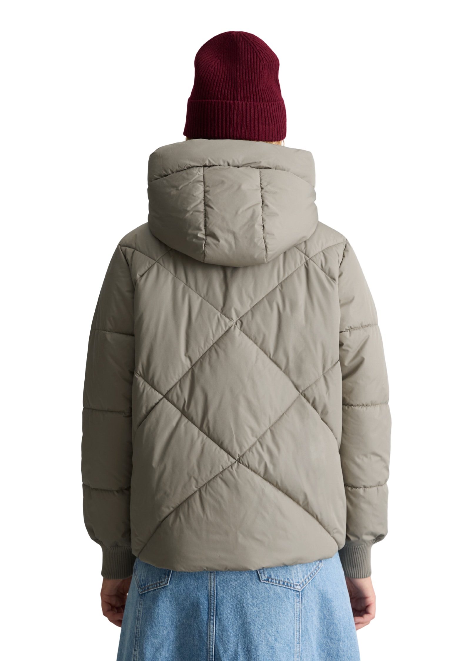 Marc O'Polo DENIM Veste matelassée avec capuche détendu en polyester recyclé