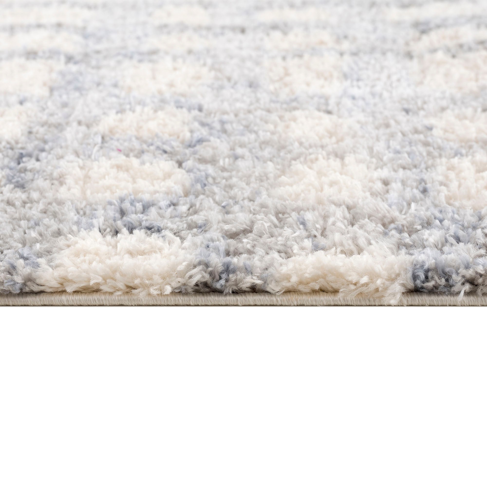 Sanat Hochflor-Teppich »Versay 1504« rechteckig 45 mm Höhe Wohnzimmer, Langflor, Shaggy Teppich