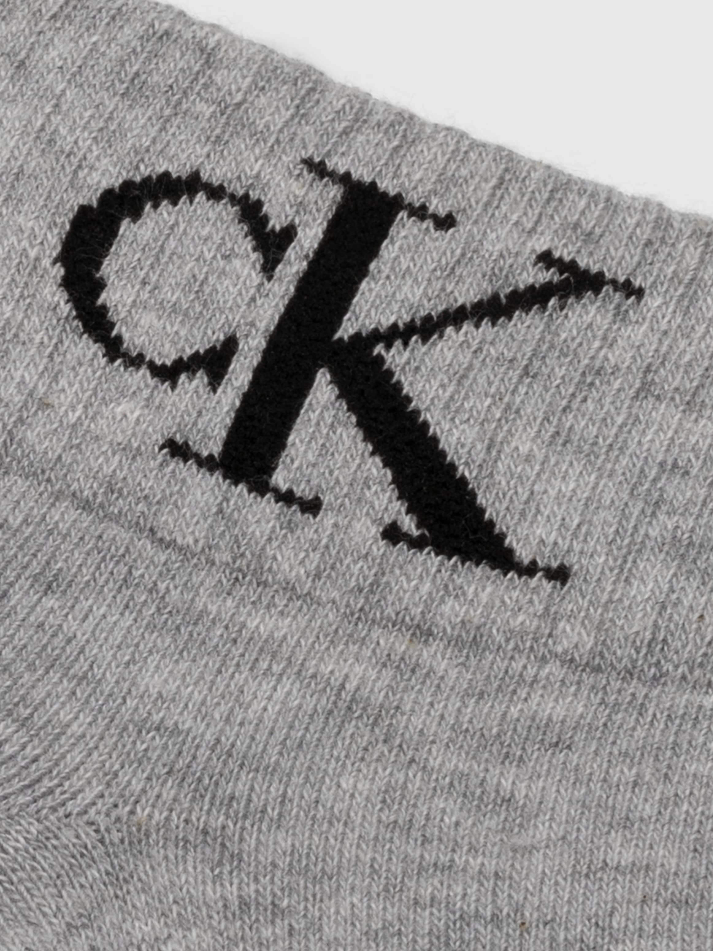 Calvin Klein Jeans Kurzsocken »CKJ WOMEN QUARTER MONOGRAM« 2 Paar, 2 Paar tlg. mit Logostickerei