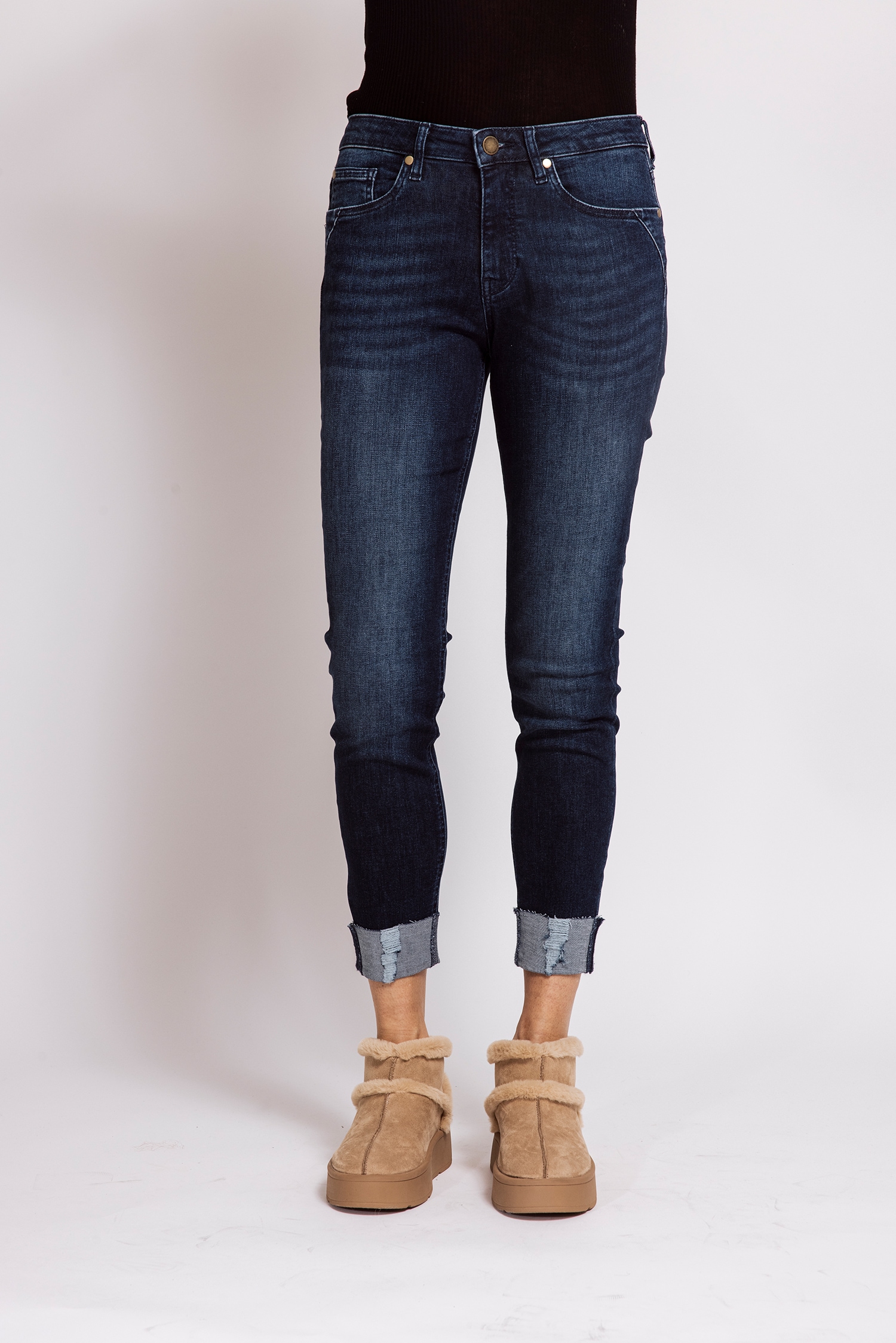 Zhrill Slim-fit-Jeans »NOVA« Casual Passform, mit Elasthan-Anteil, mit Gürtelschlaufen