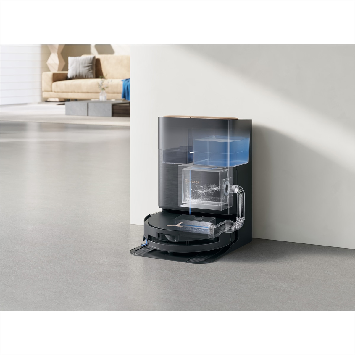 ECOVACS »Ecovacs Saugroboter DEEBOT X9 PRO OMNI, schwarz«