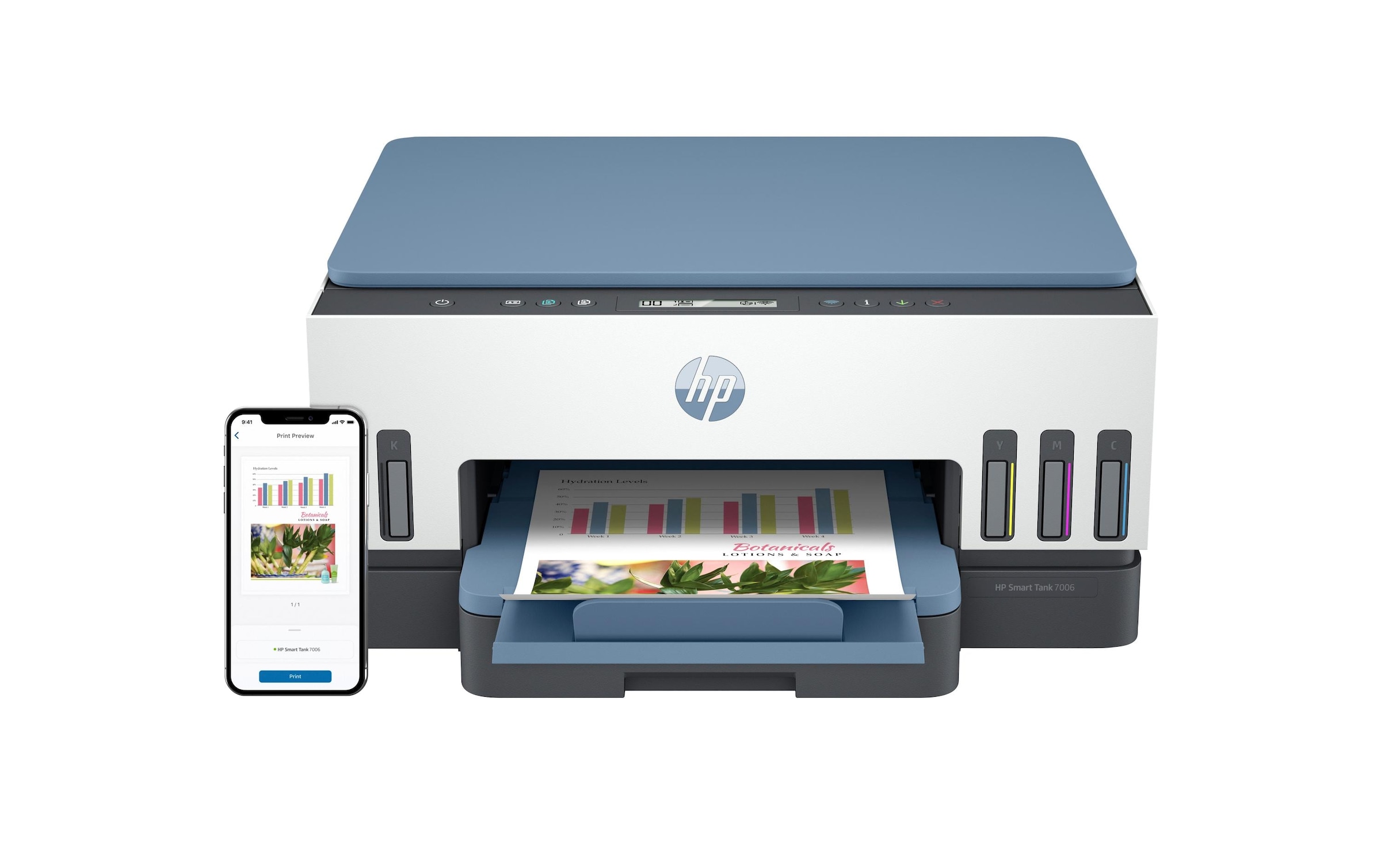 HP Imprimante jet d'encre »Smart Tank 7006«