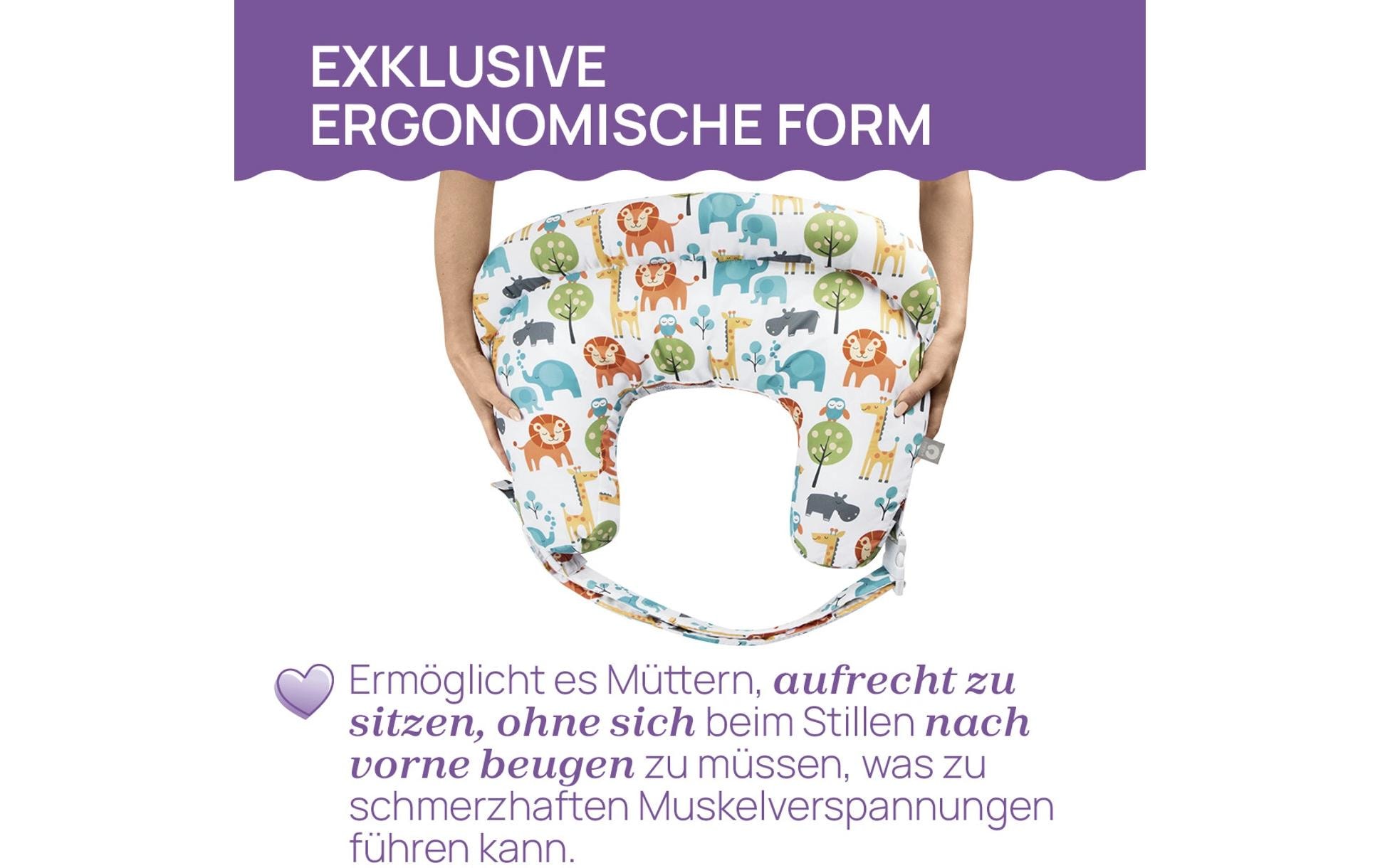   Stillkissen »Boppy Deluxe Peaceful Jungle«