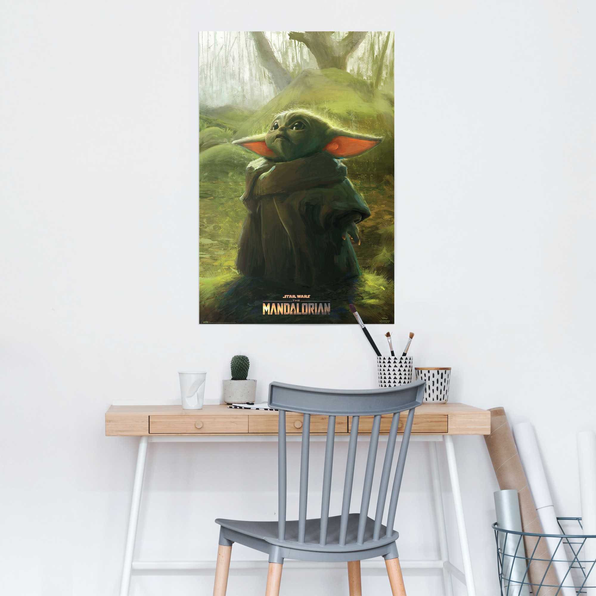 Reinders! Poster »Baby Yoda Grogu«