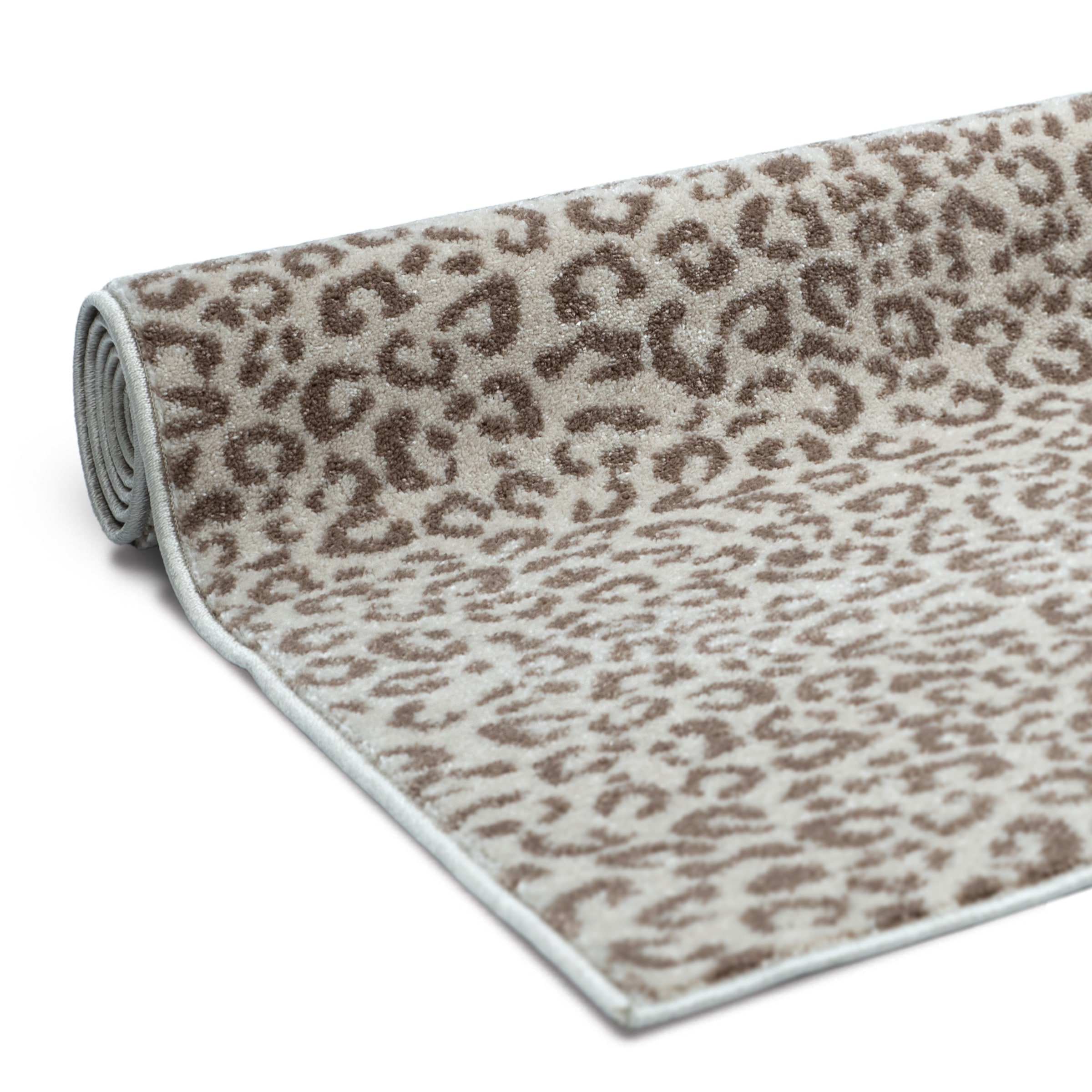 GOODproduct Teppich »Fynna, Leoparden-Muster, Animalprint« rechteckig 9 mm Höhe besonders weicher Flor, Wohnzimmer, Schlafzimmer, Esszimmer, Leo