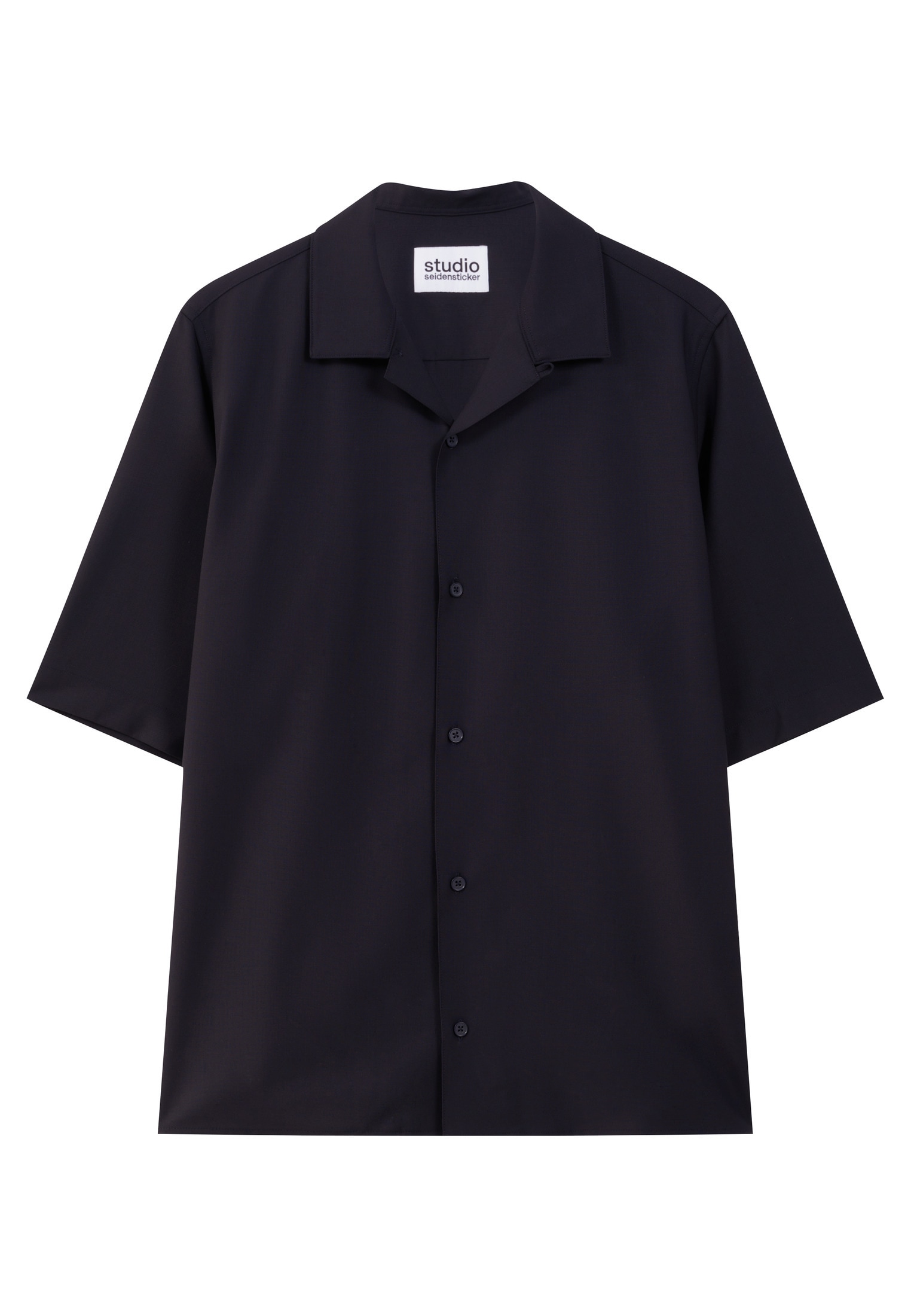 studio seidensticker Businesshemd »Studio« Regular 1/2 Reverskragen Uni
