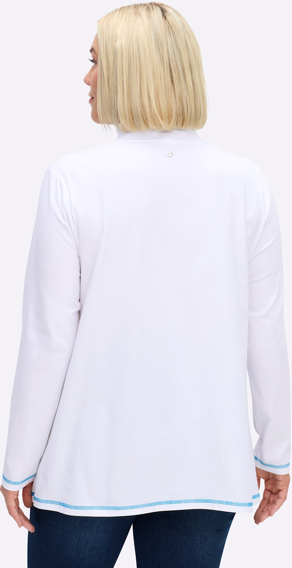 Sheego T-shirt à col roulé »Rollkragen-Shirt« 1 cuis