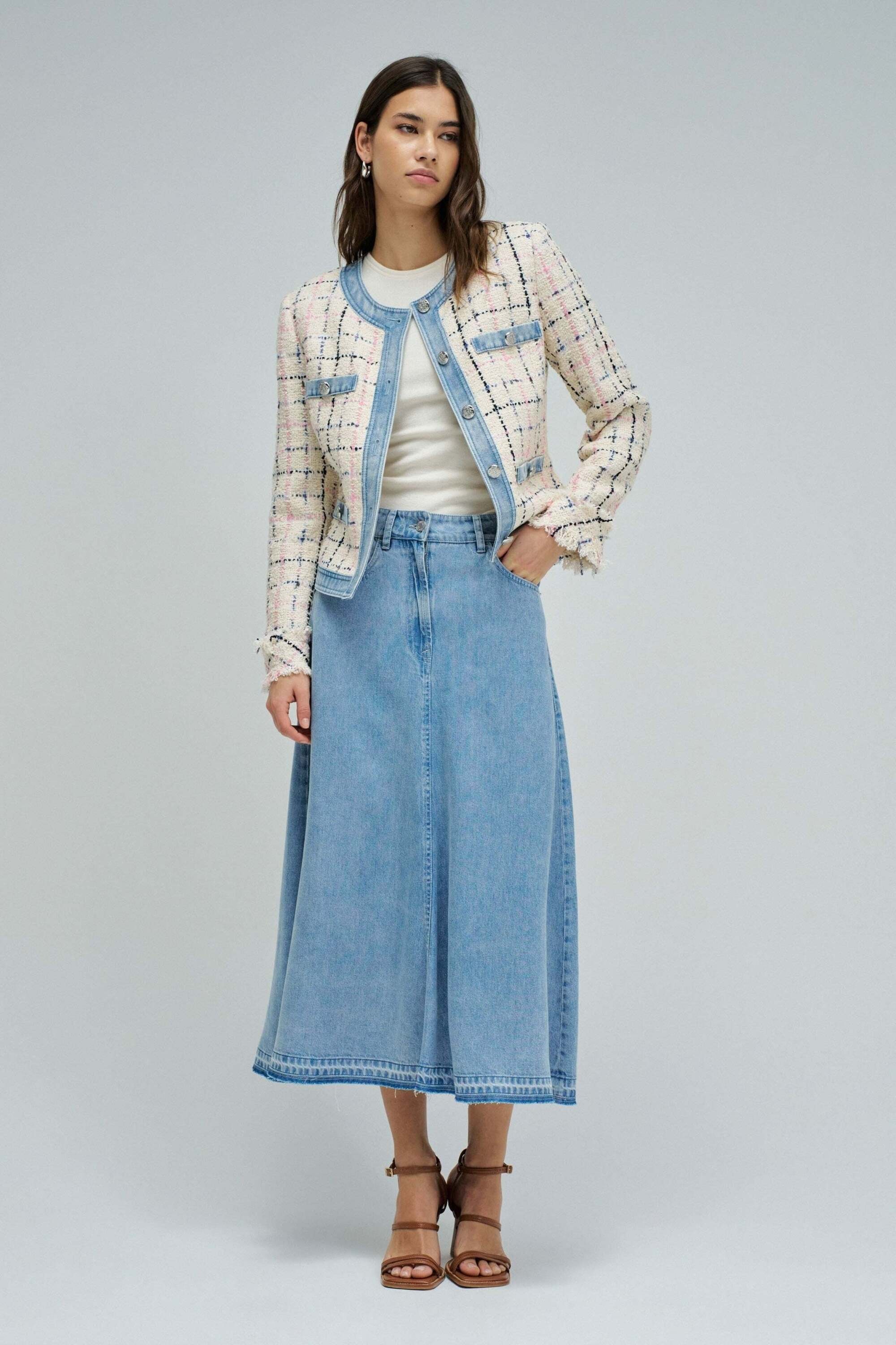 Salsa Kurzjacke »Salsa Jeans Jacke Tweed«