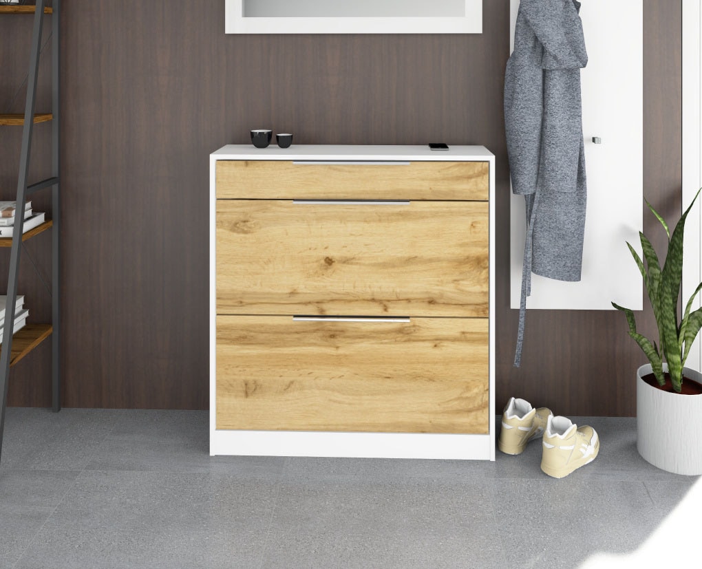 borchardt Möbel Schuhschrank »Oliva« Stehende Montage, Wandmontage & Glasböden unter Mehr aus der Serie