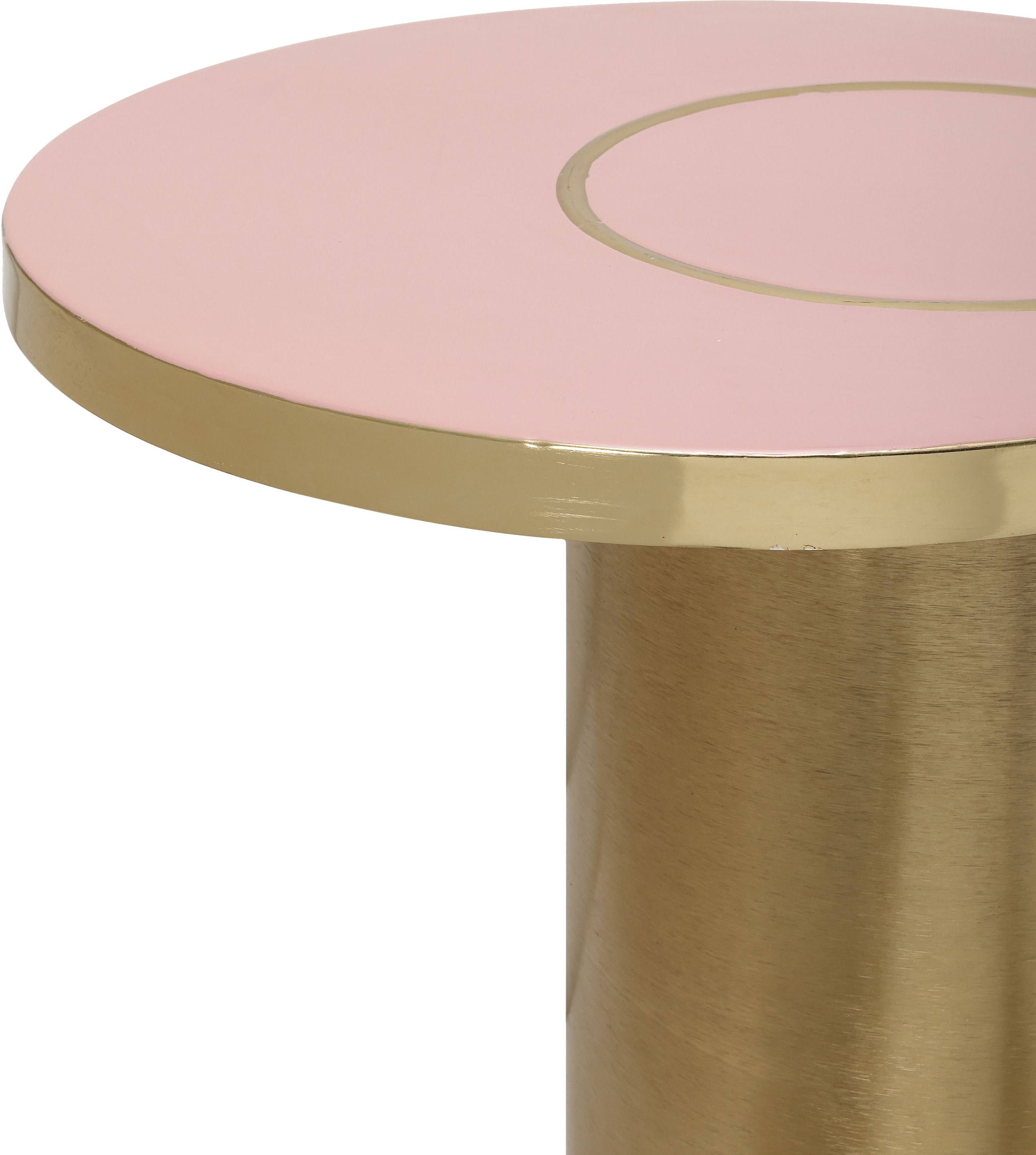 Kayoom Table d'appoint »Art Deco 2325, Beistelltisch aus Eisen, dekoratives Design« 1 cuis tlg. Handarbeit, lackierter Tisch mit Metalleffekten, dekorativ
