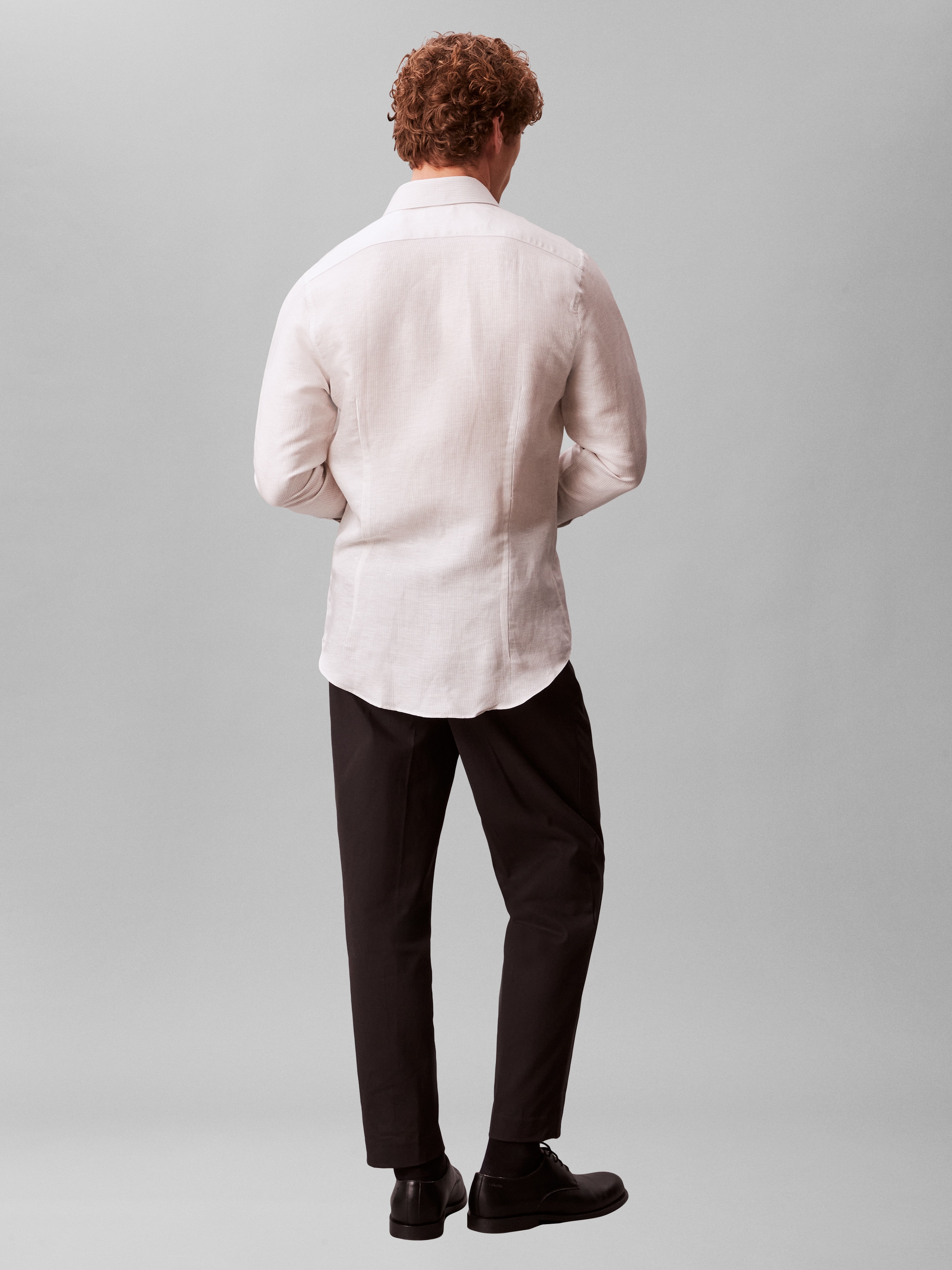 Calvin Klein Businesshemd »SLIM ESSENTIALS POPLIN STR SLD« Hemdkragen, slim fit
