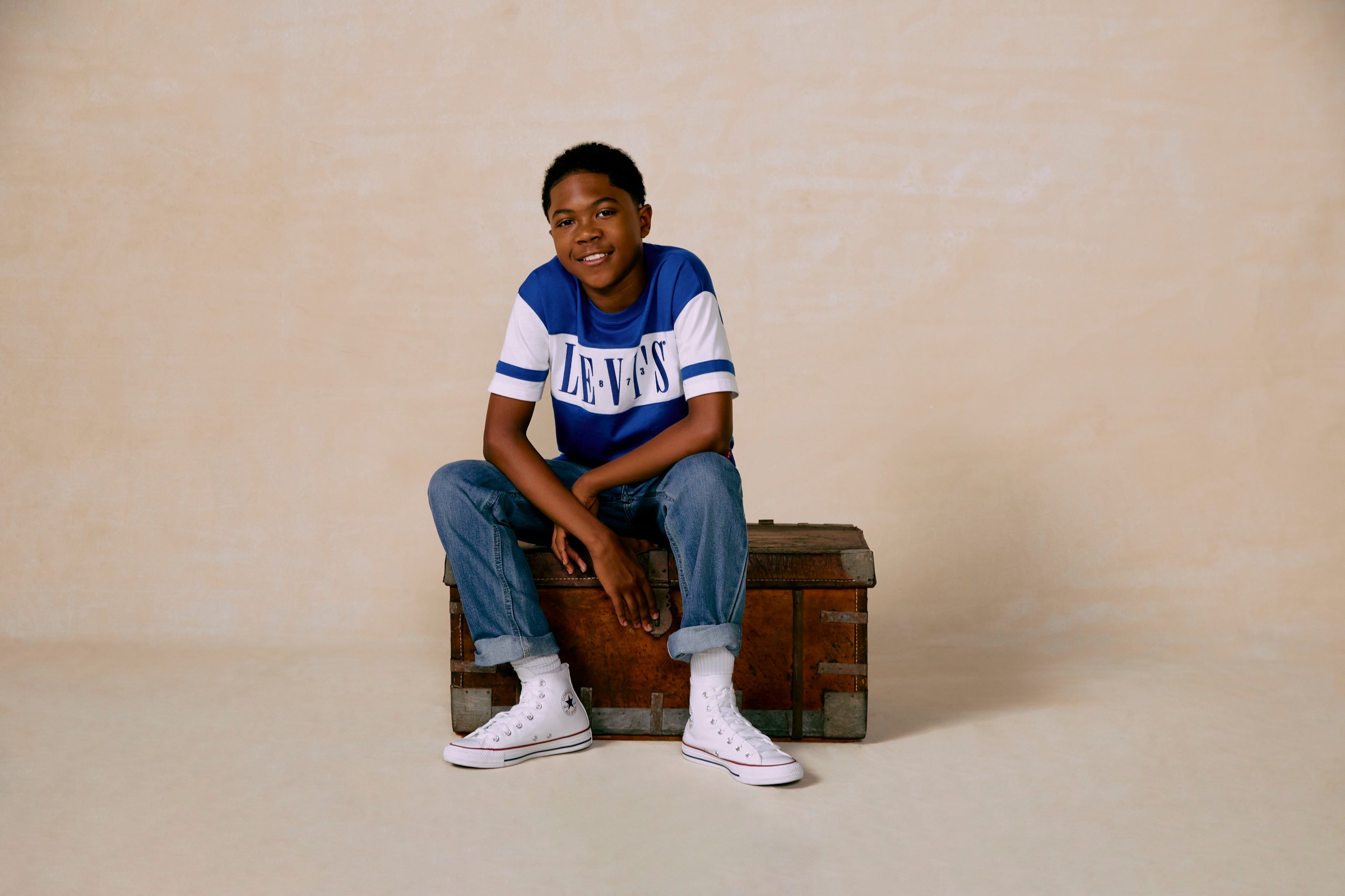 Levi's® Kids Regular-fit-Jeans »LVB 505 REGULAR FIT JEAN« im Five-Pocket Style
