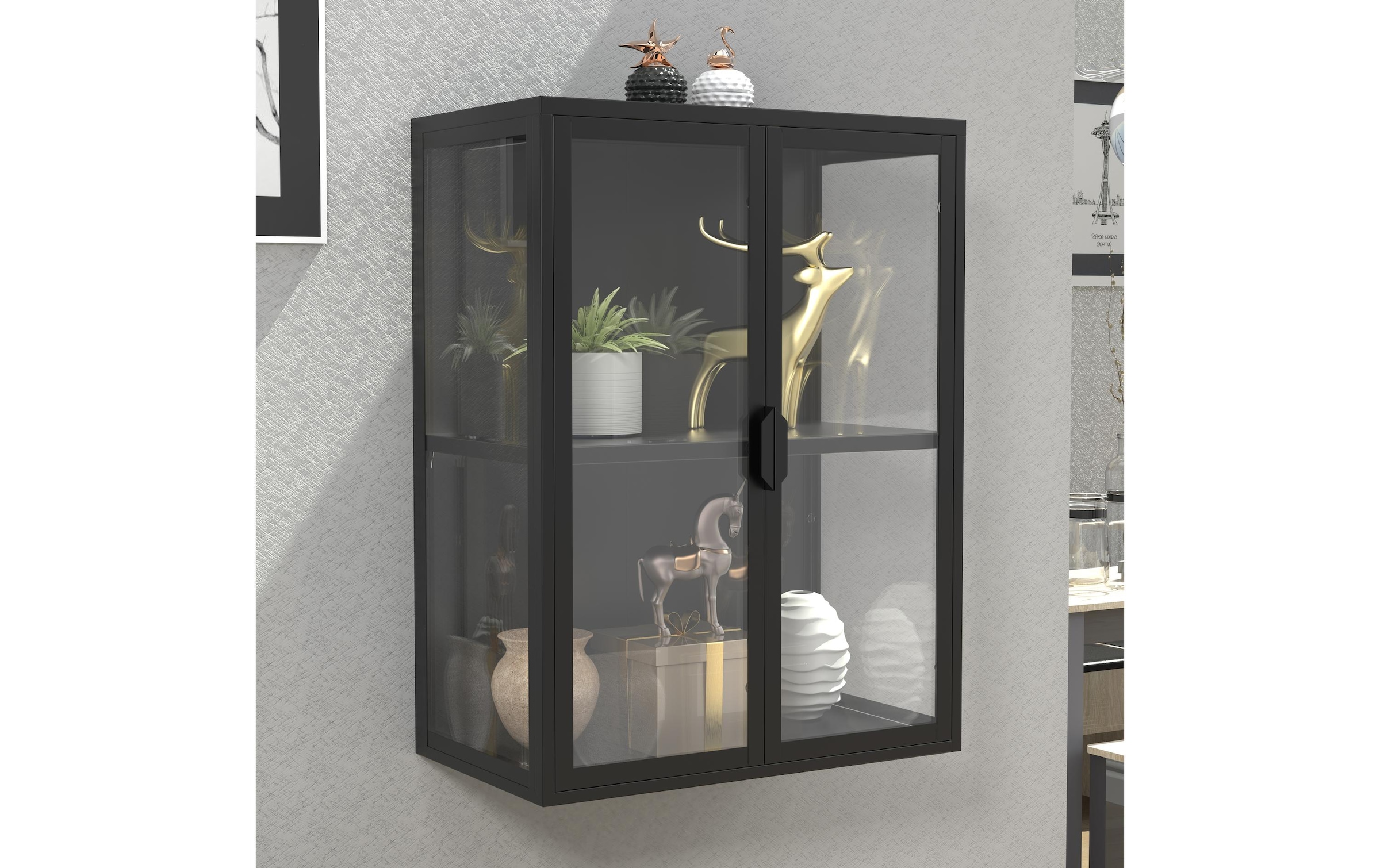 VCM Vitrines »Flokas M 60 x 80 cm«