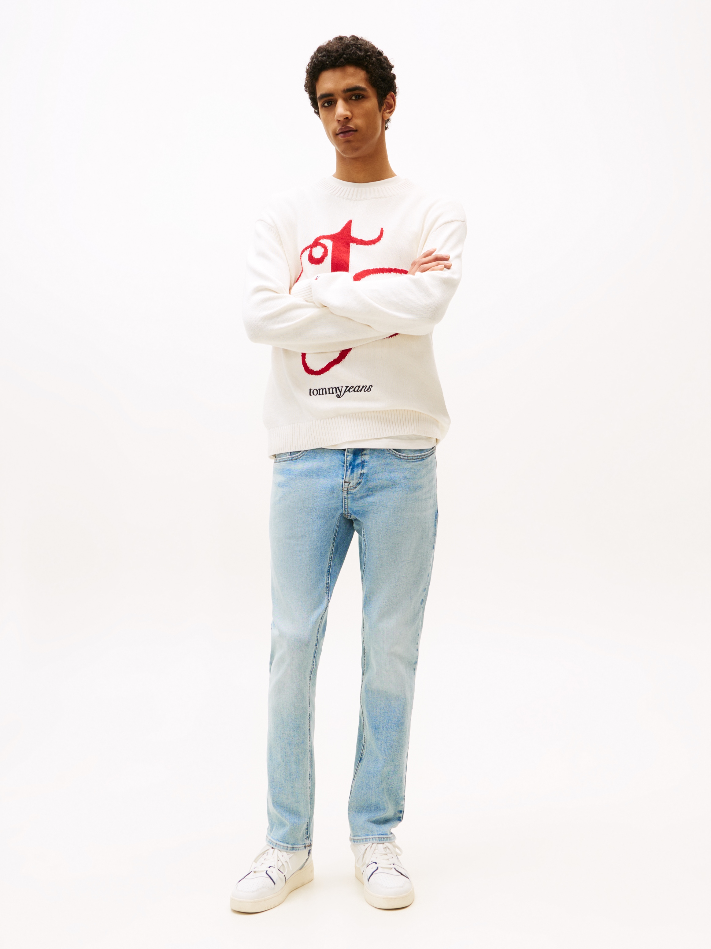 Tommy Jeans Slim-fit-Jeans »Scanton Slim« mit niedrigerer Leibhöhe, 5-Pocket-Stil