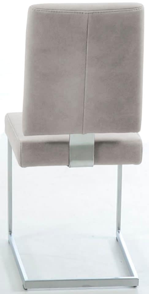 K+W Komfort & Wohnen Chaise cantilever () structure stable en position verticale, en cuir ou microfibre